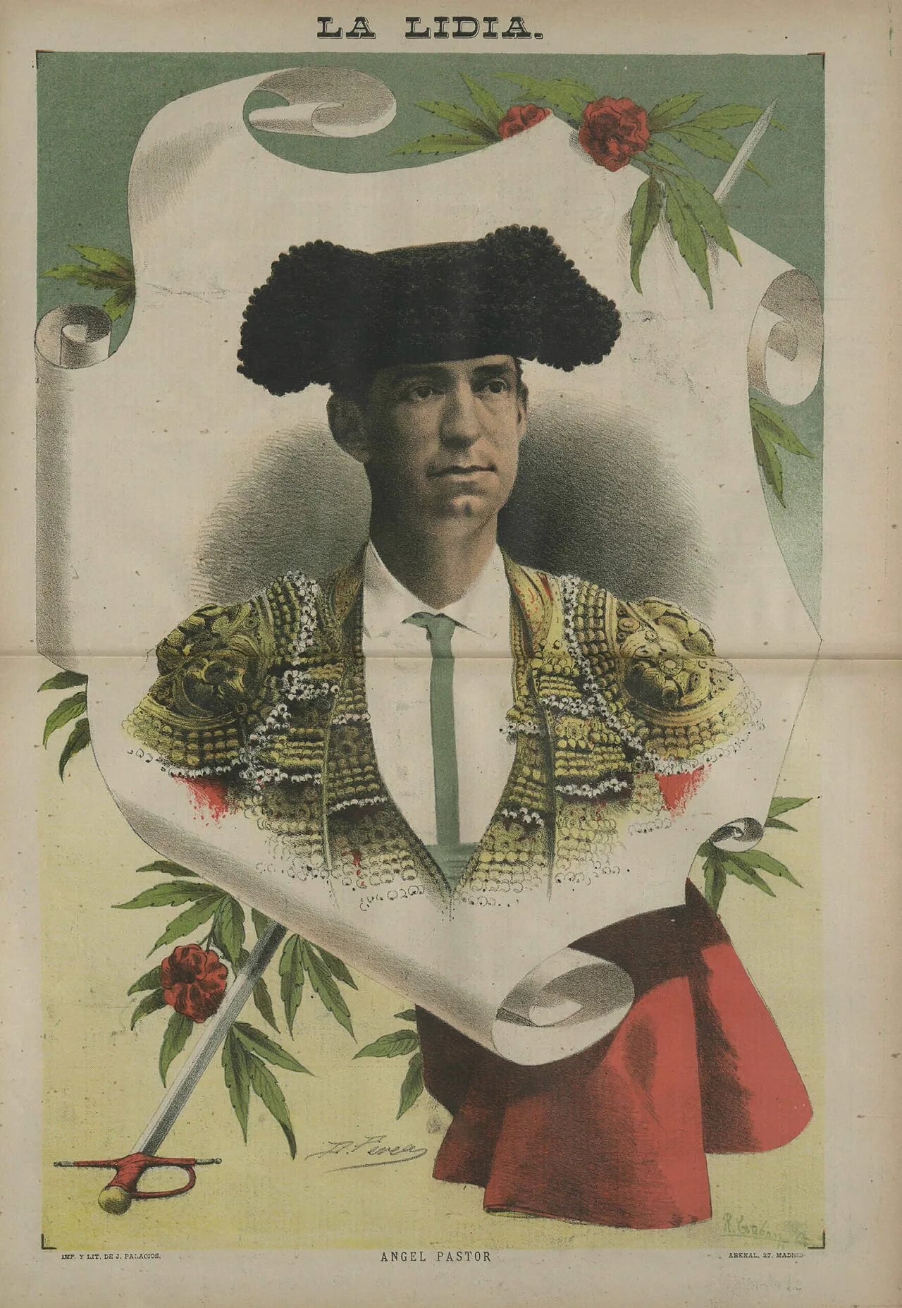 Portrait of Ángel Pastor (1850–1900) – memorial page