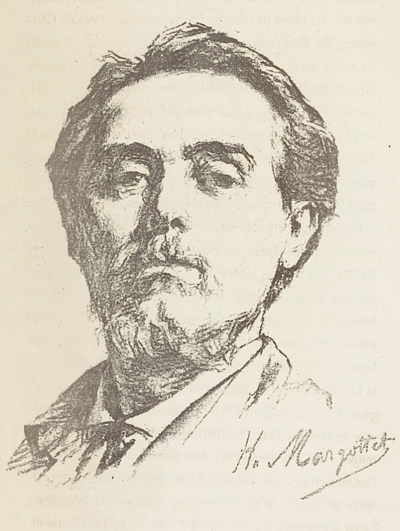 Porträt von Edouard-Hippolyte Margottet (1848–1887) – Gedenkseite