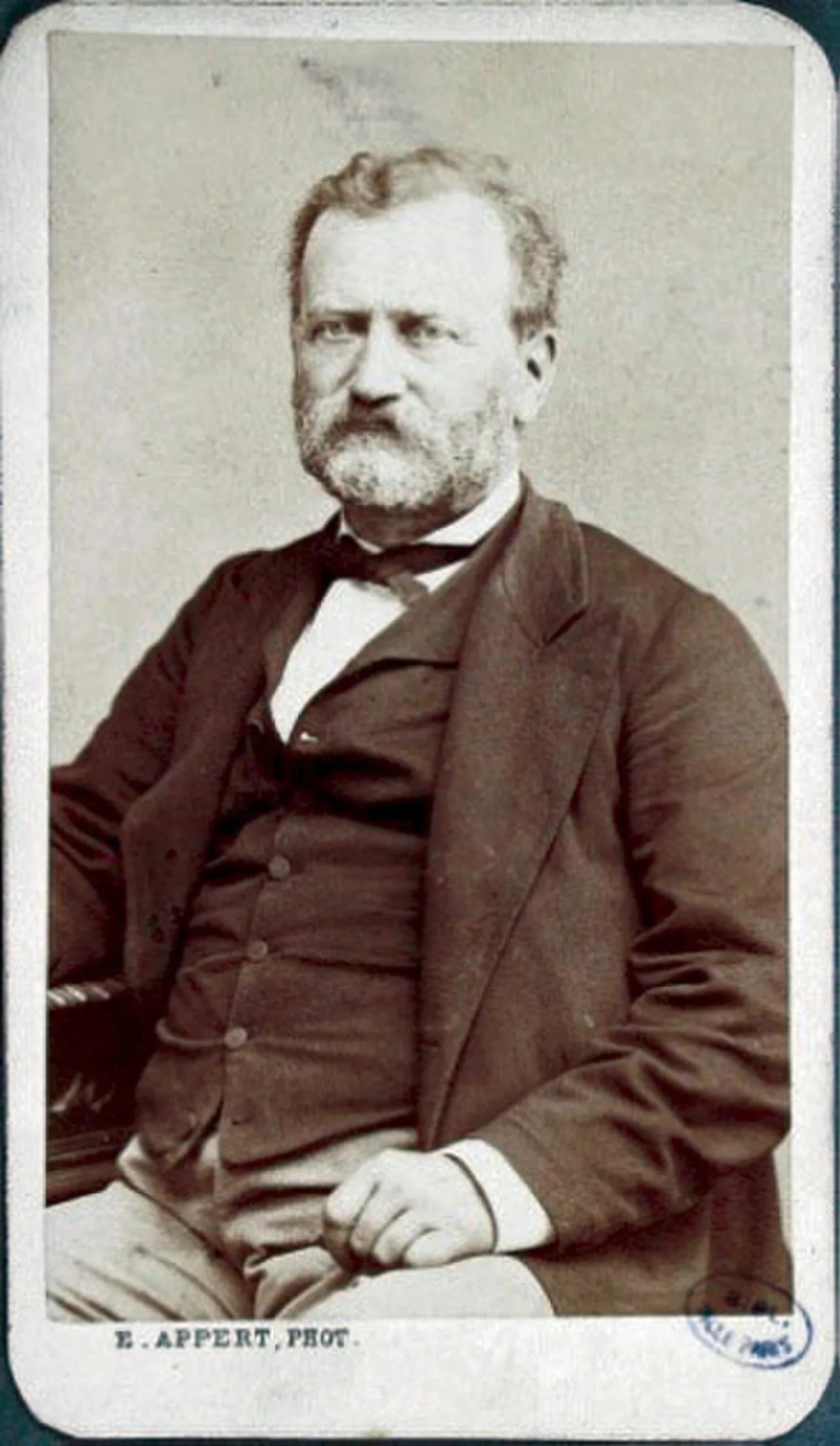 Porträt von Édouard Ordinaire (1812–1887) – Gedenkseite