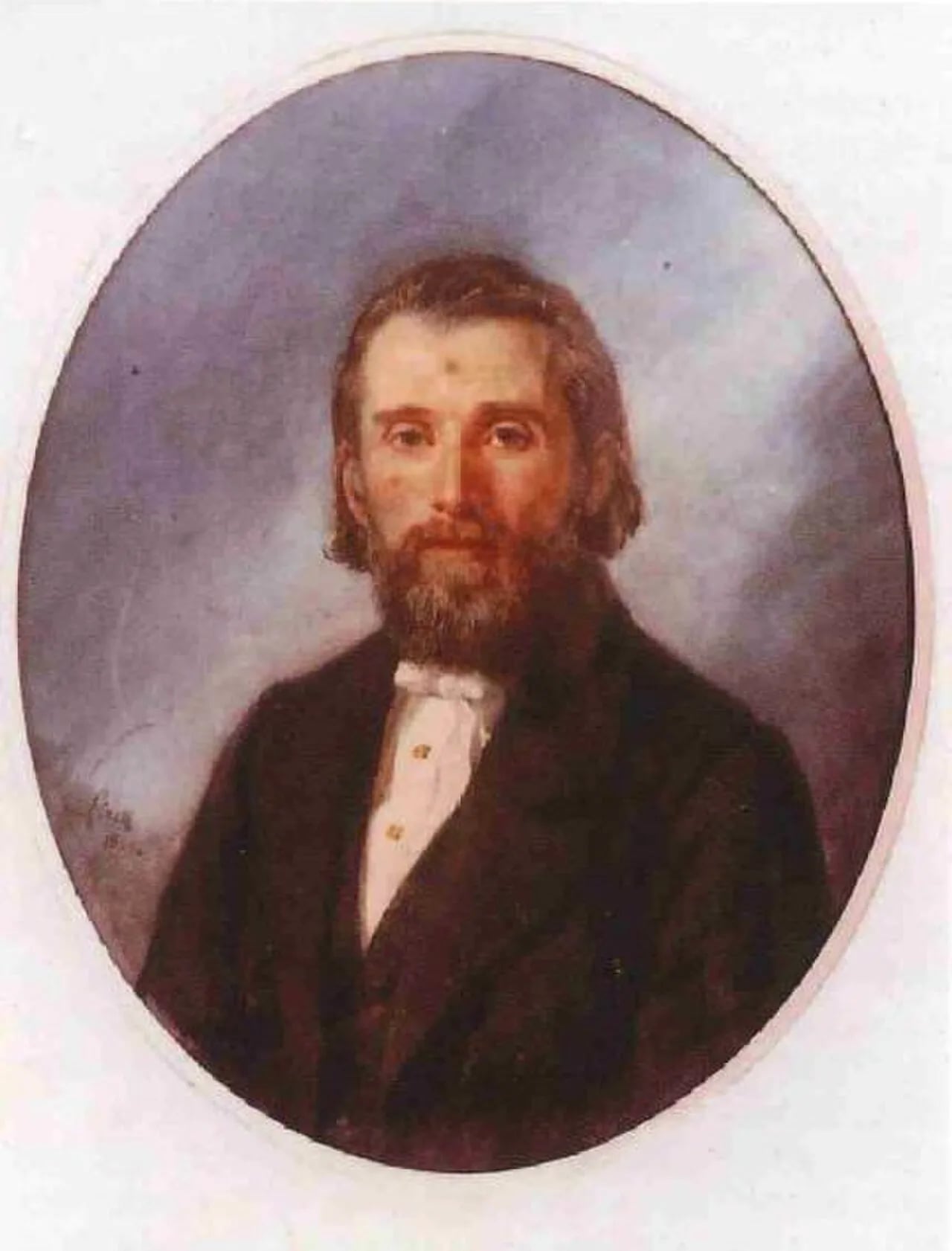 Porträt von Édouard Traviès (1809–1876) – Gedenkseite