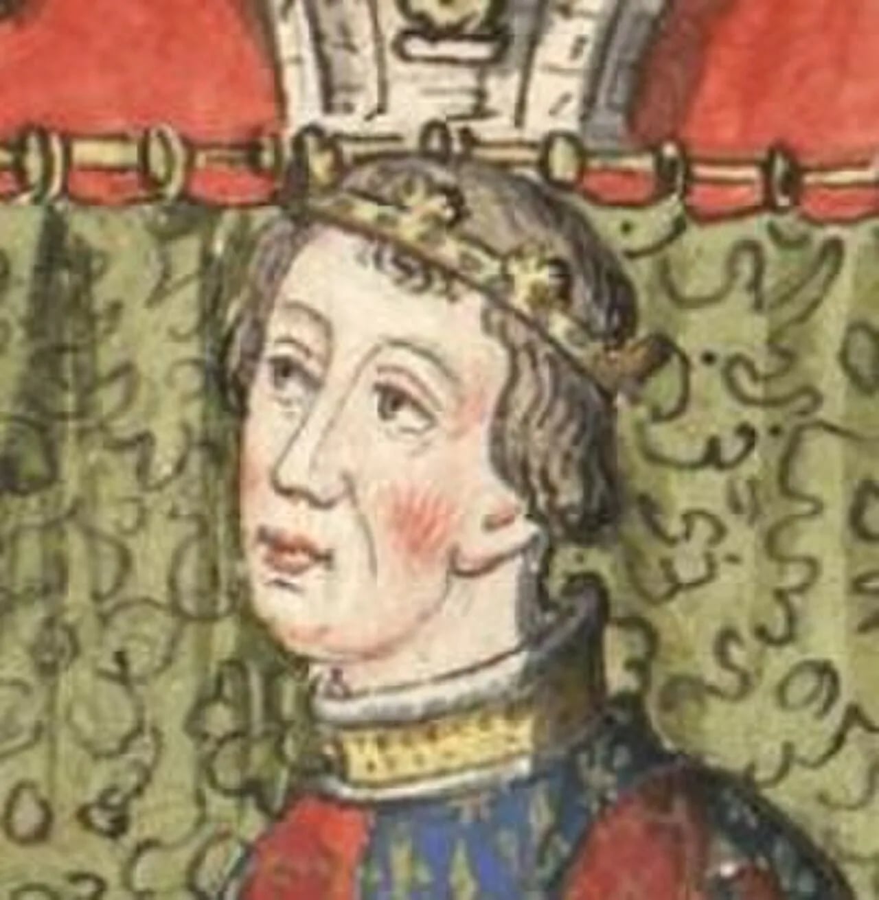 Porträt von Karl der Edelmütige (1361–1425) – Gedenkseite