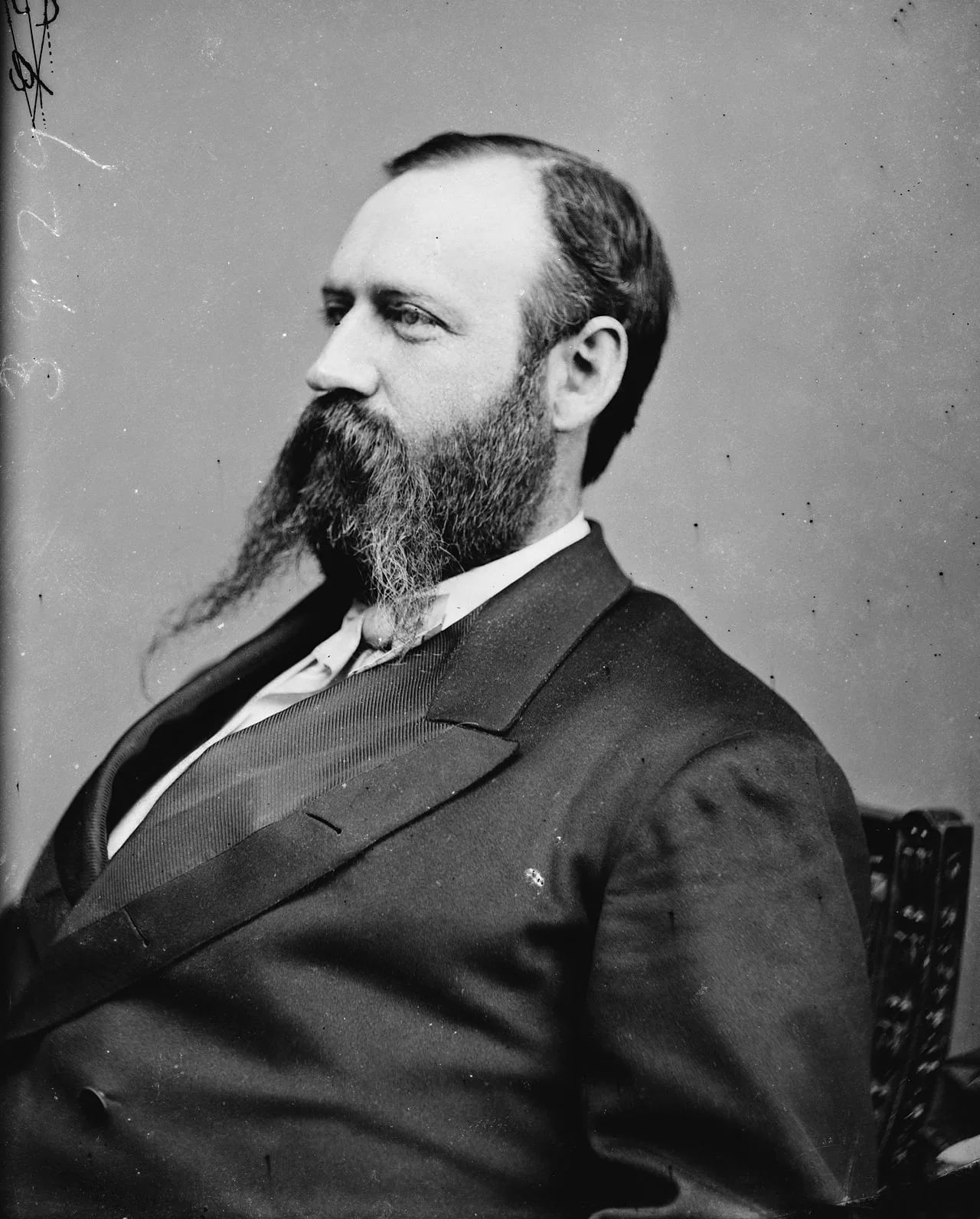 Porträt von Rufus Bullock (1834–1907) – Gedenkseite