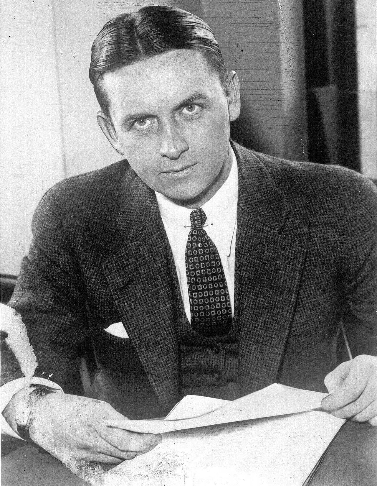 Porträt von Eliot Ness (1903–1957) – Gedenkseite