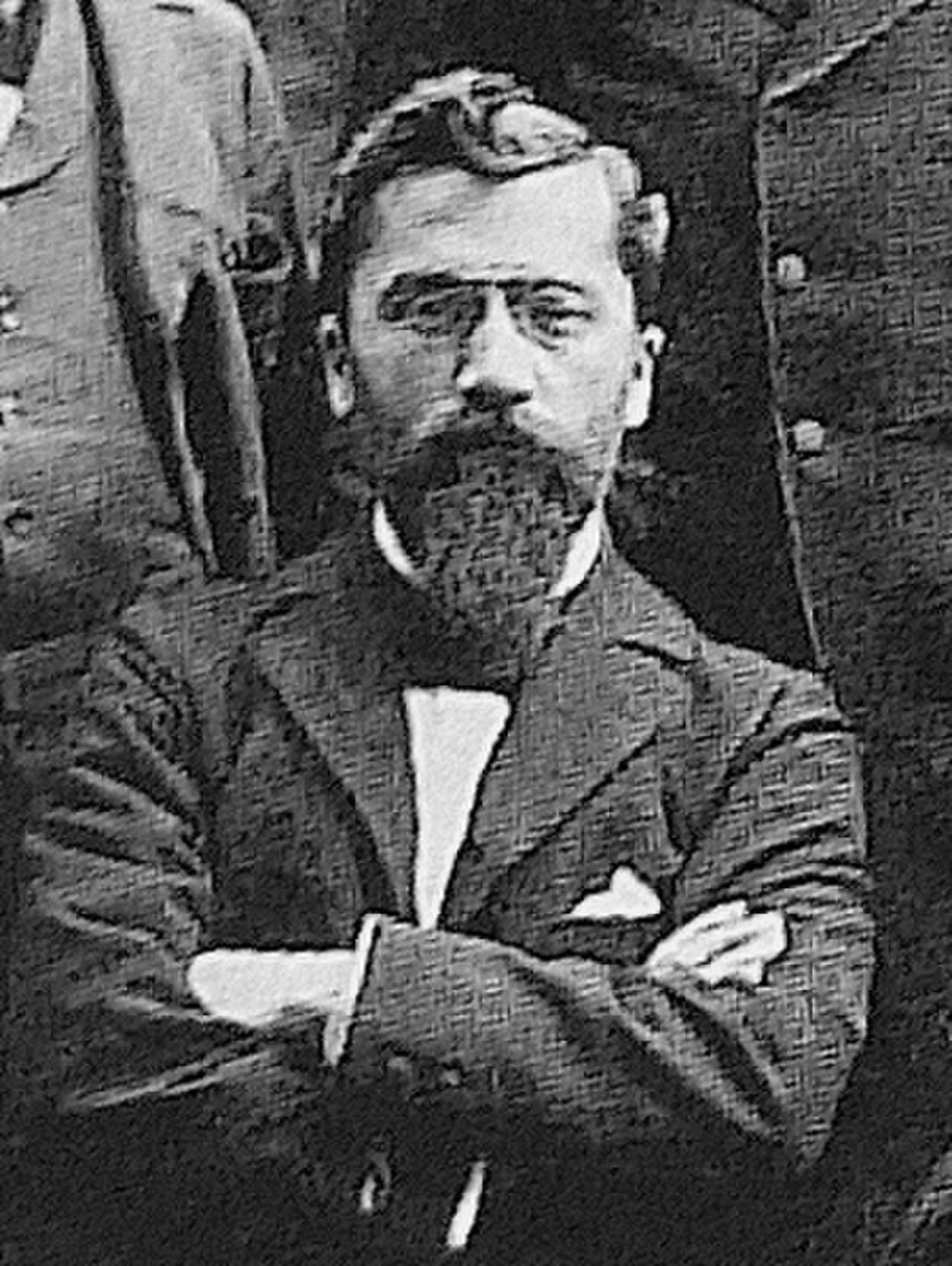 Porträt von Élie Allégret (1865–1940) – Gedenkseite