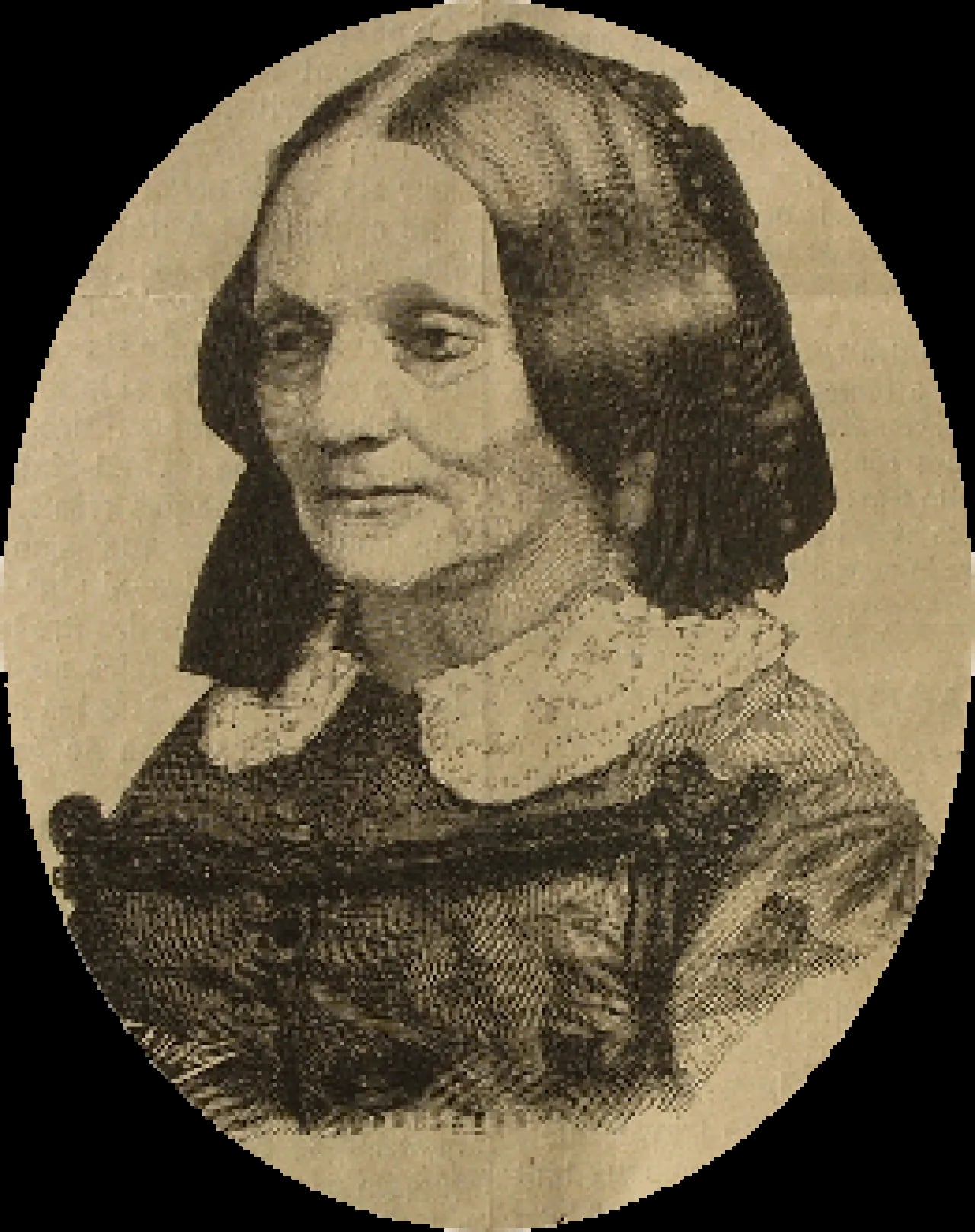 Portrait of Élisa Lemonnier (1805–1865) – memorial page