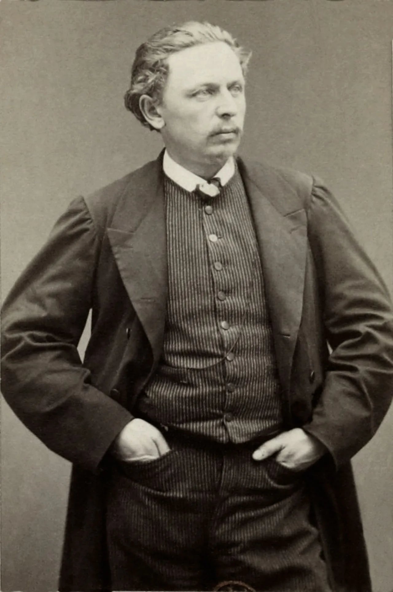 Porträt von Emile Adélard Breton (1831–1902) – Gedenkseite