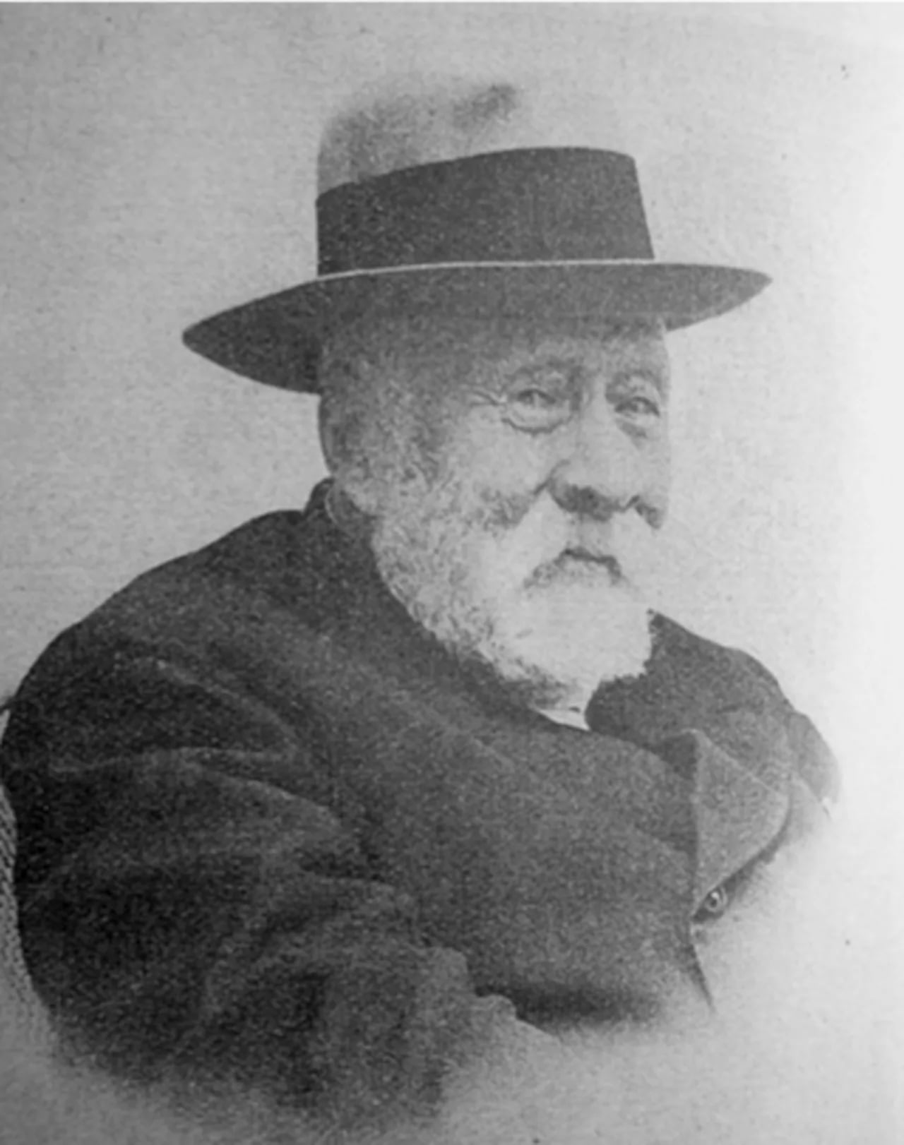 Porträt von Émile Dognin (1839–1929) – Gedenkseite