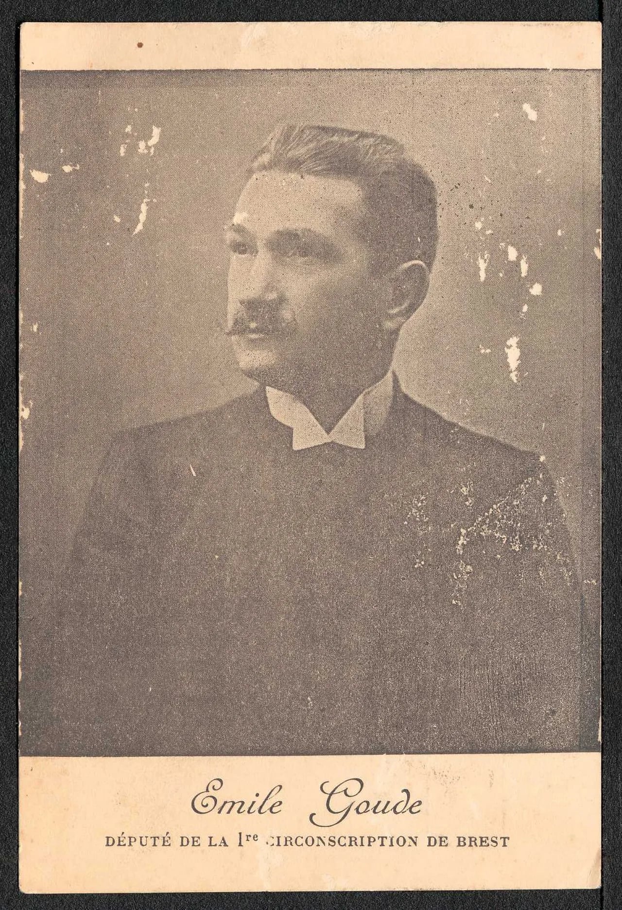 Portrait of Émile Goude (1870–1941) – memorial page
