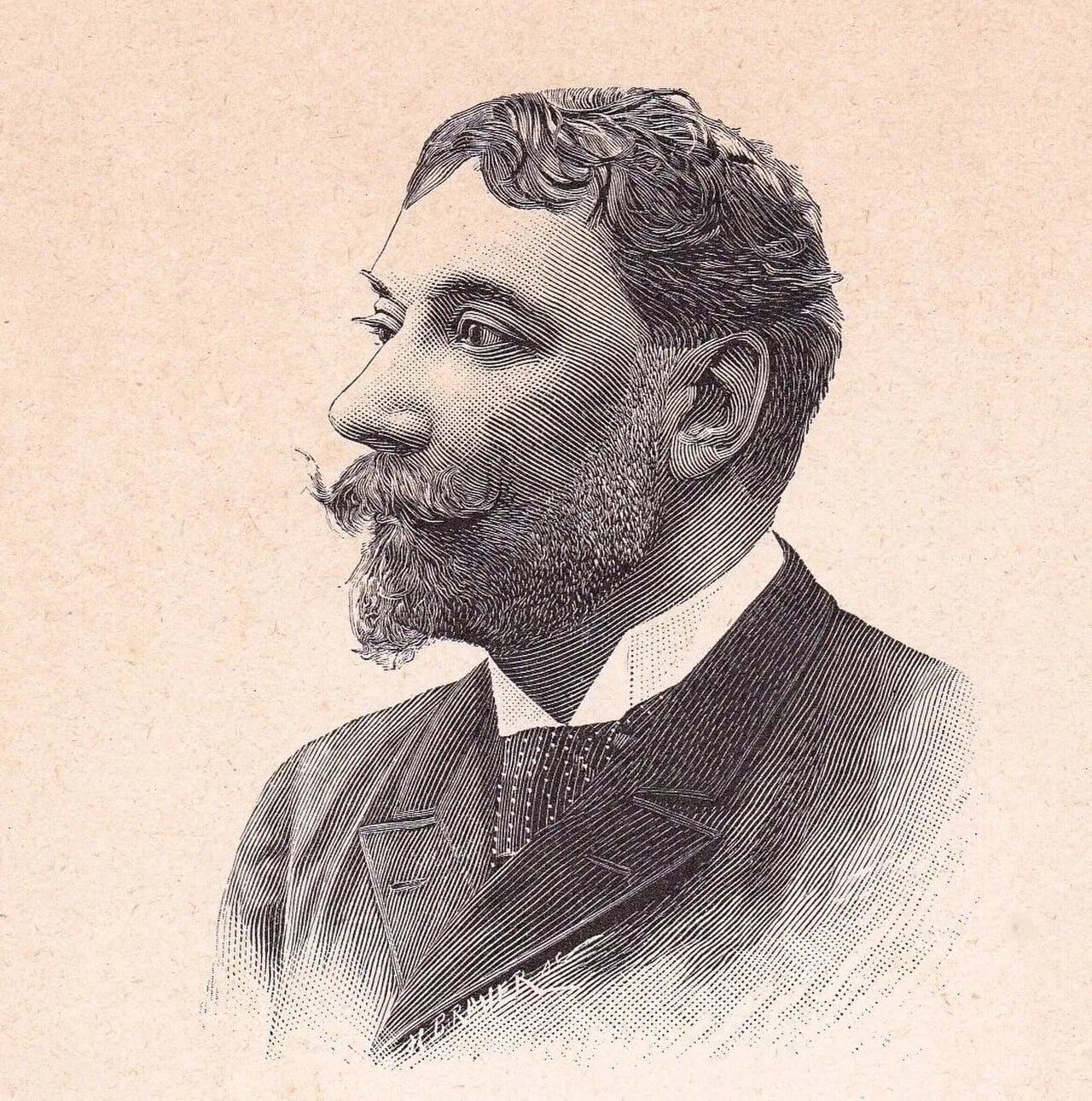 Portrait of Émile Goudeau (1849–1906) – memorial page