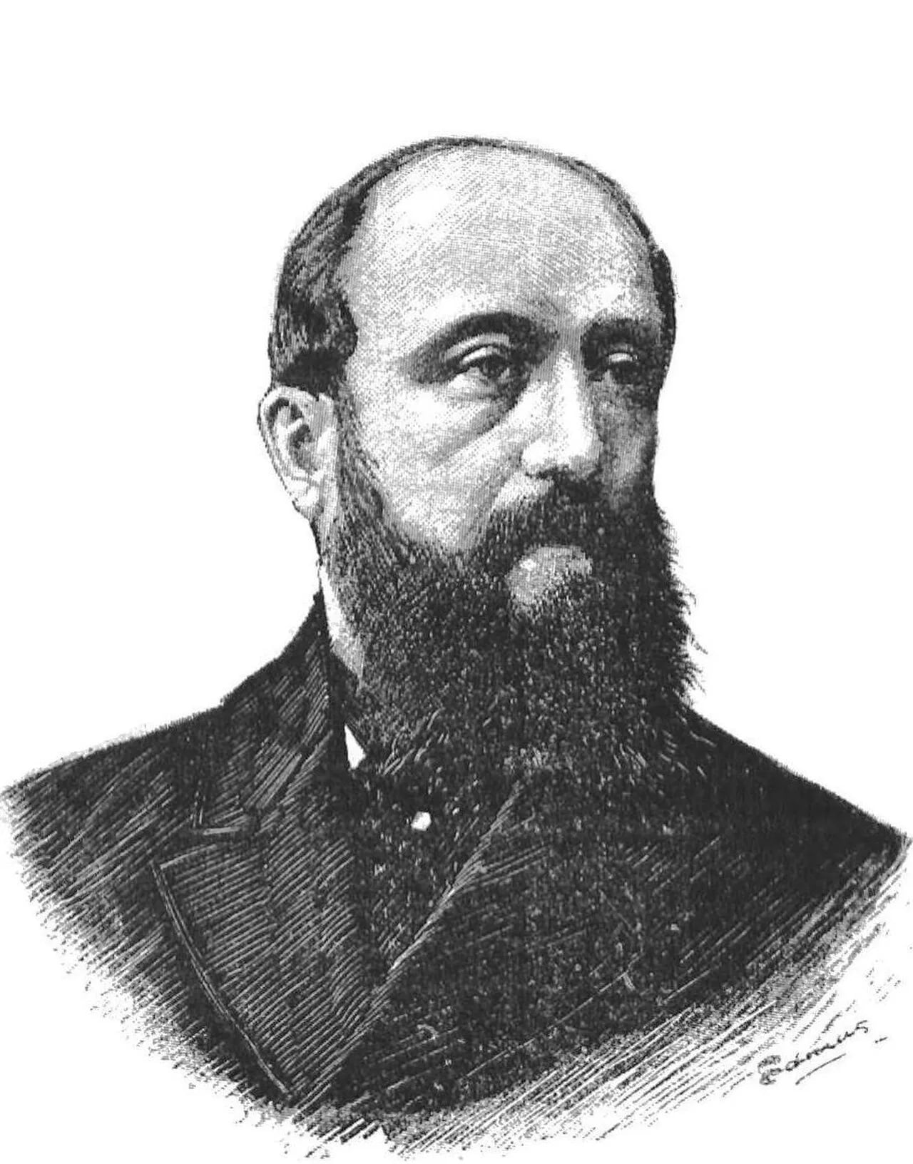 Portrait of Émile Récipon (1839–1895) – memorial page