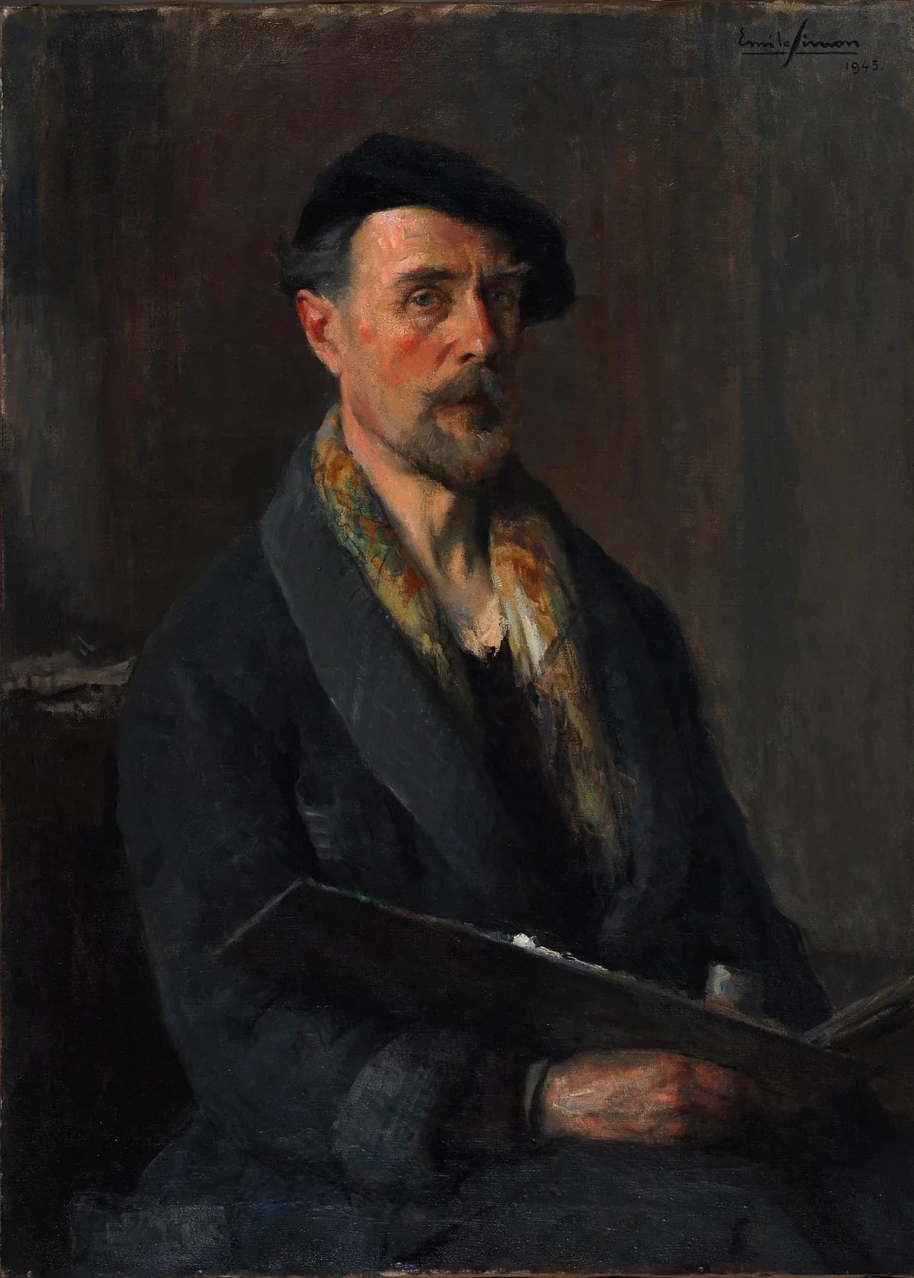 Portrait of Émile Simon (1890–1976) – memorial page