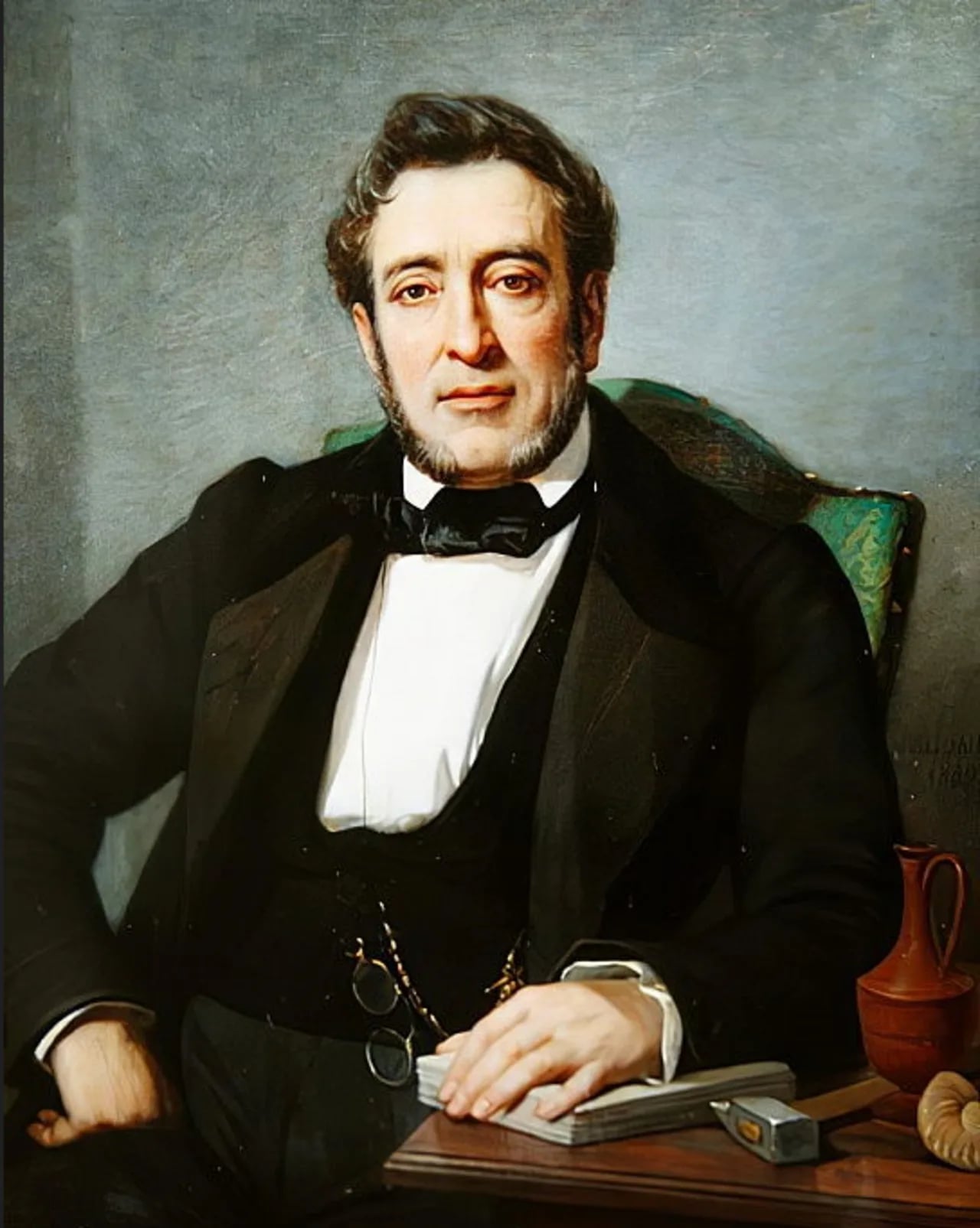 Porträt von Émilien Dumas (1804–1870) – Gedenkseite