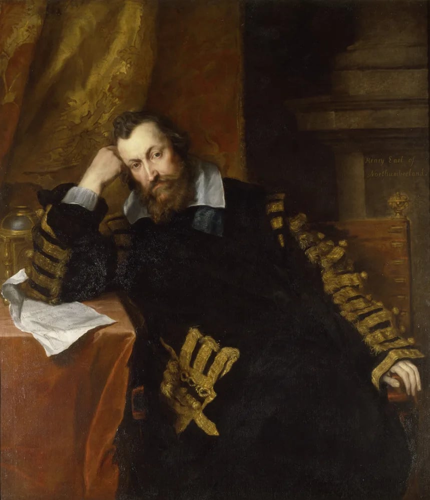 Porträt von Henry Percy, 9. Earl of Northumberland (1564–1632) – Gedenkseite