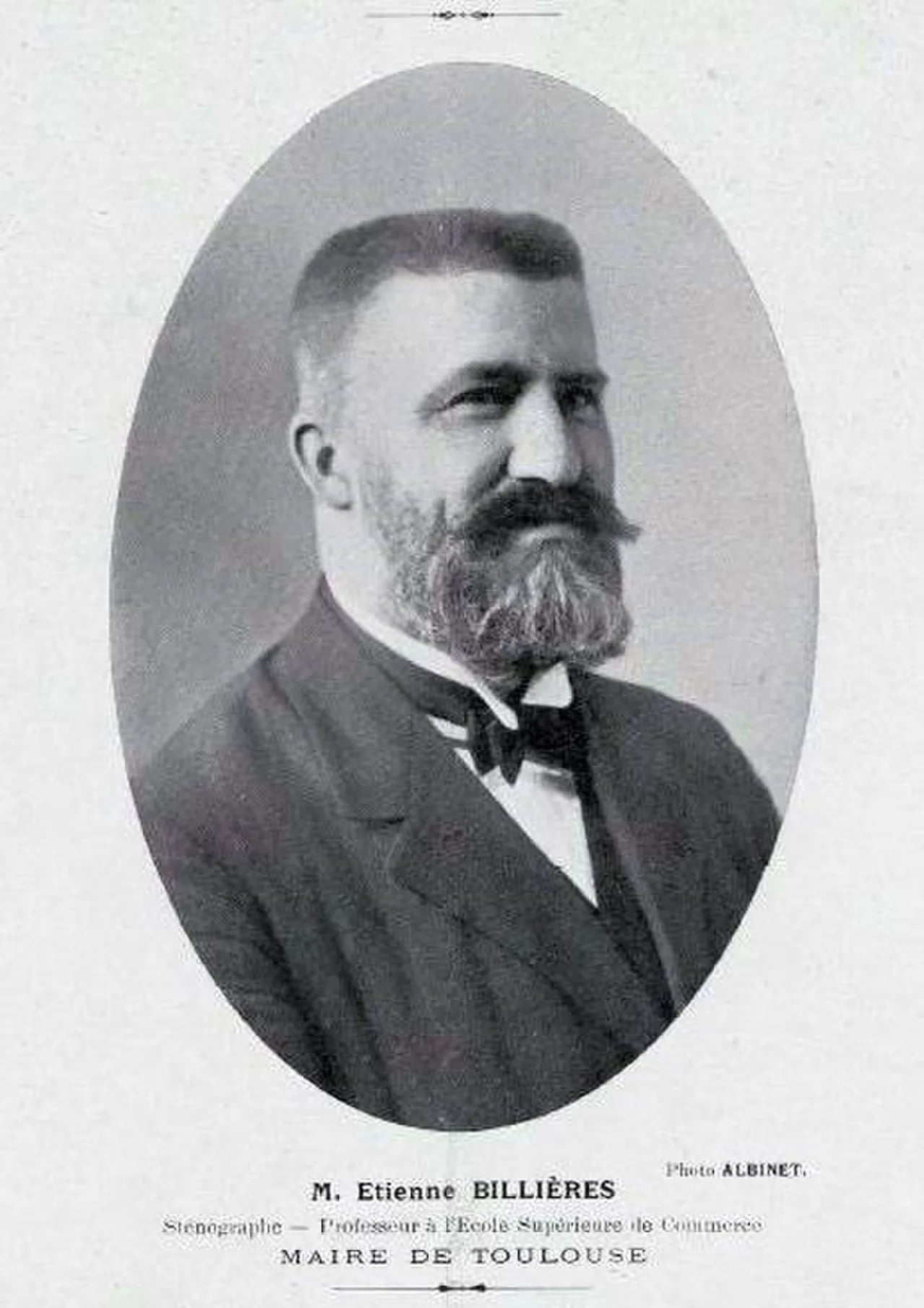 Portrait of Étienne Billières (1876–1935) – memorial page