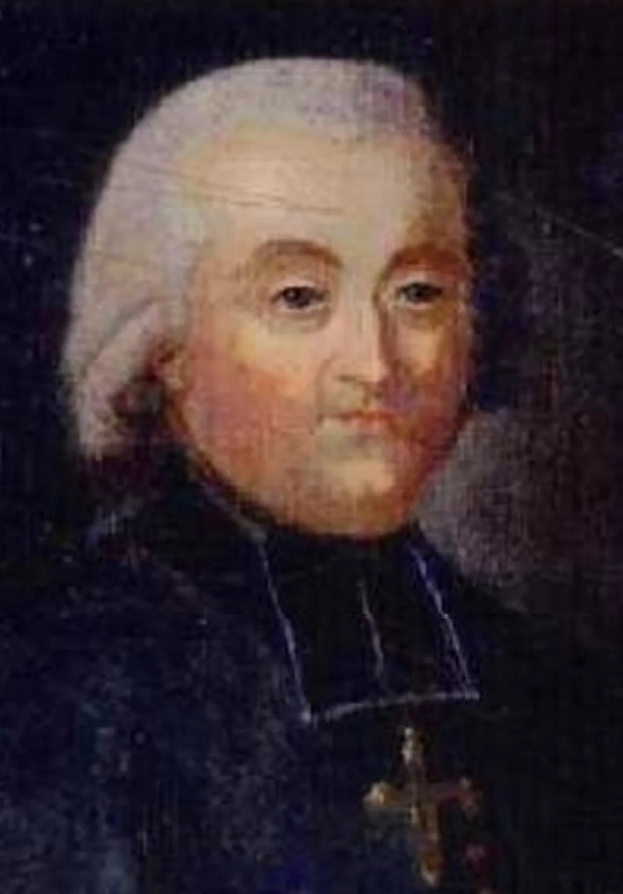 Porträt von Etienne-François-Xavier des Michels de Champorcin (1721–1807) – Gedenkseite