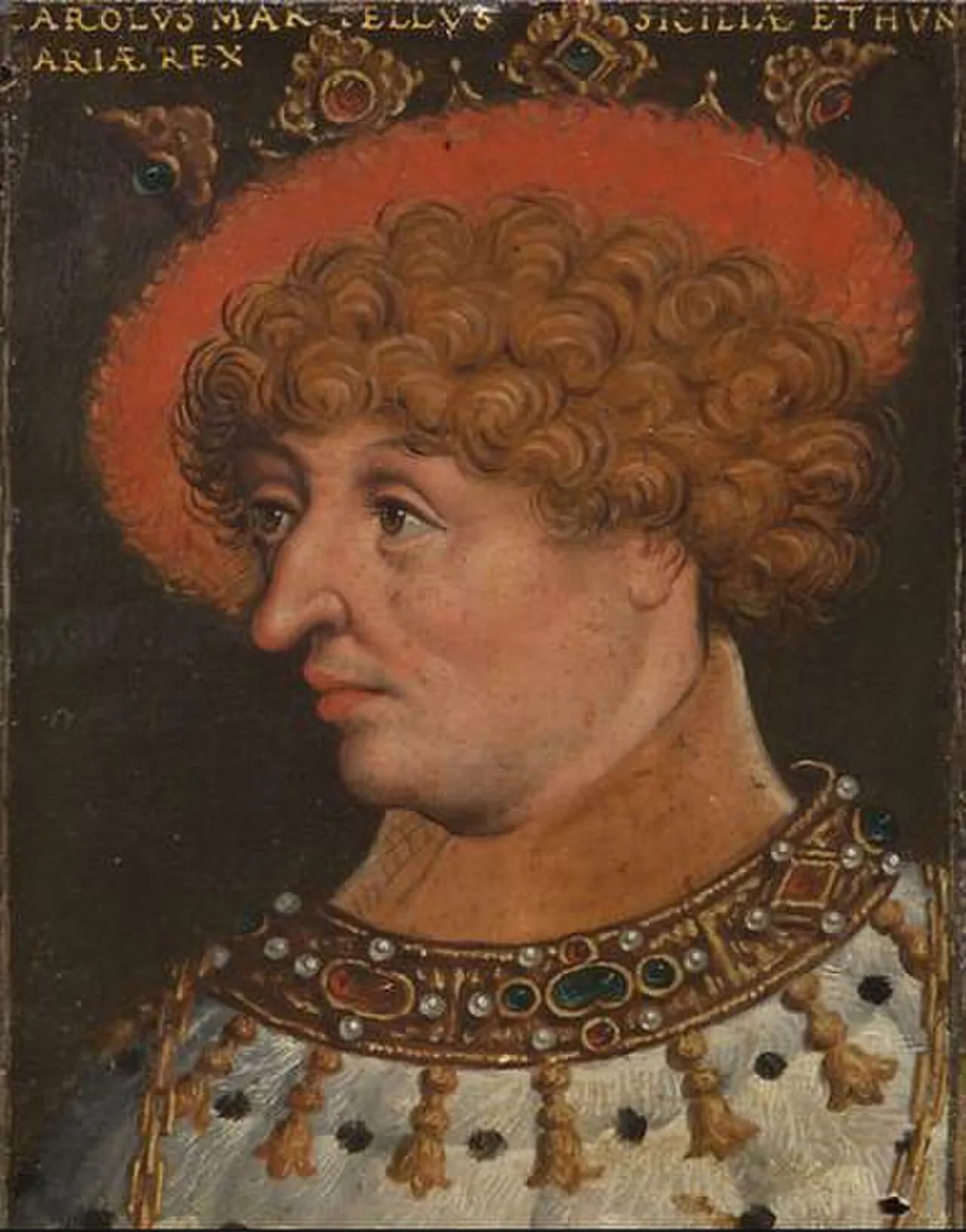 Portrait of Karl Martell (1271–1295) – memorial page