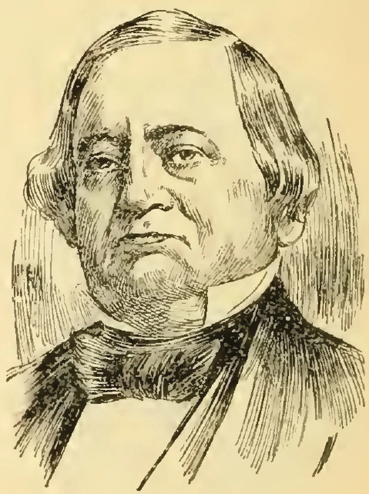 Porträt von Robert Letcher (1788–1861) – Gedenkseite