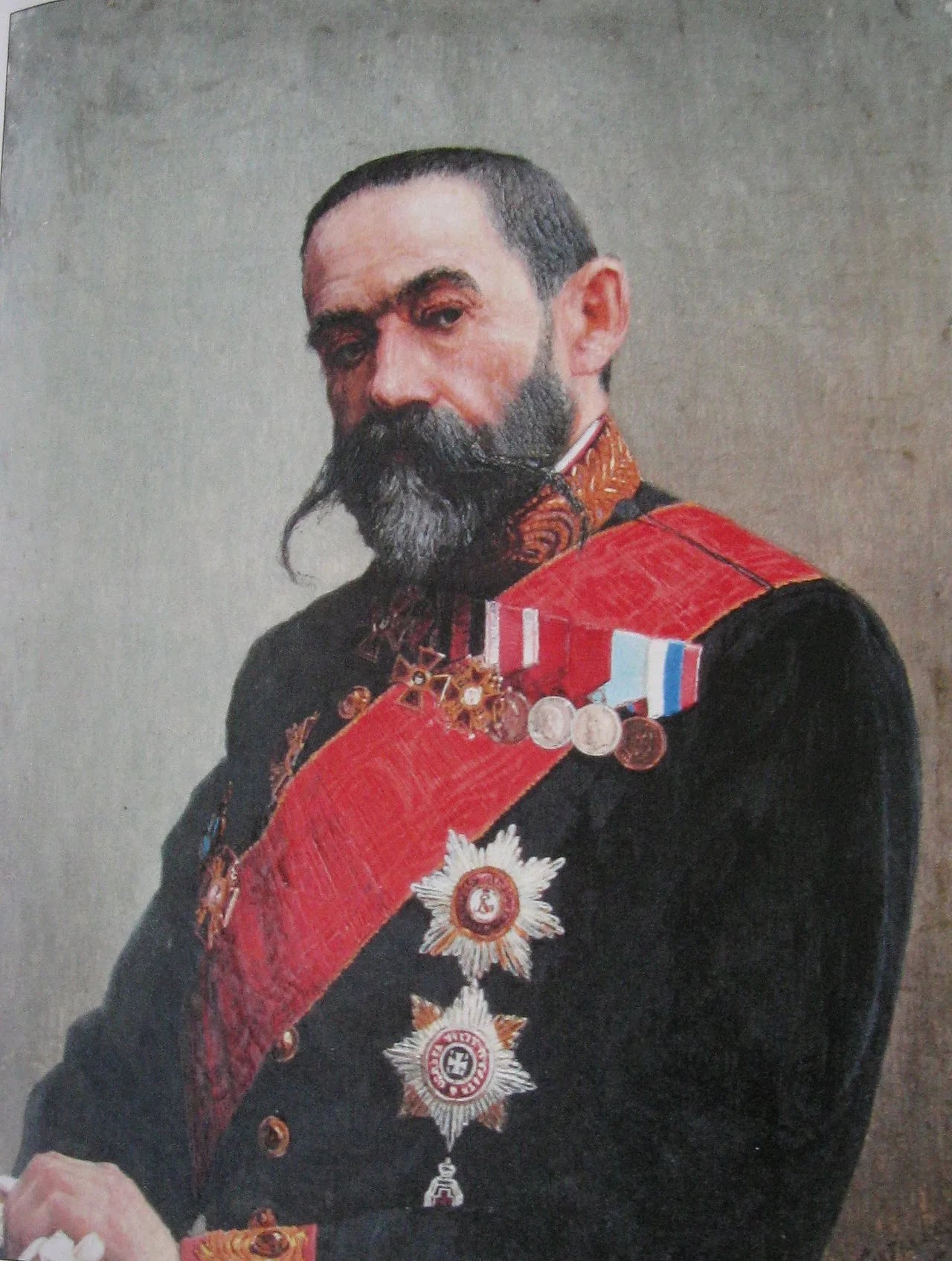 Portrait of Wassili Alexejewitsch Kapnist (1838–1910) – memorial page