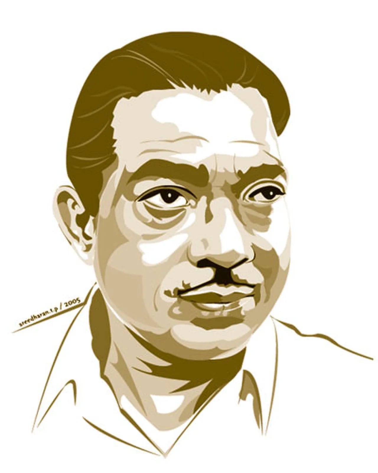 Porträt von S. K. Pottekkatt (1913–1982) – Gedenkseite