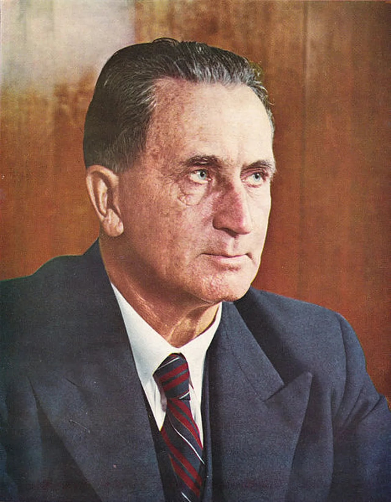 Porträt von Johannes Gerhardus Strijdom (1893–1958) – Gedenkseite