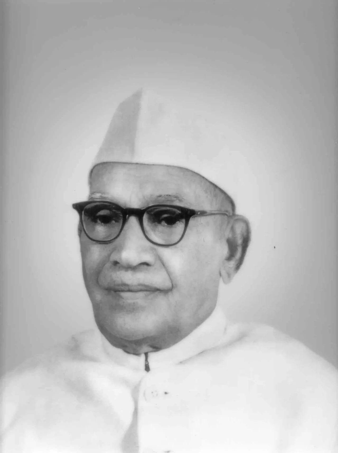 Porträt von Pattom A. Thanu Pillai (1885–1970) – Gedenkseite