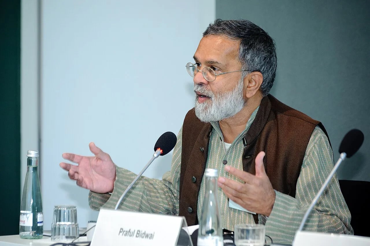 Portrait of Praful Bidwai (1949–2015) – memorial page