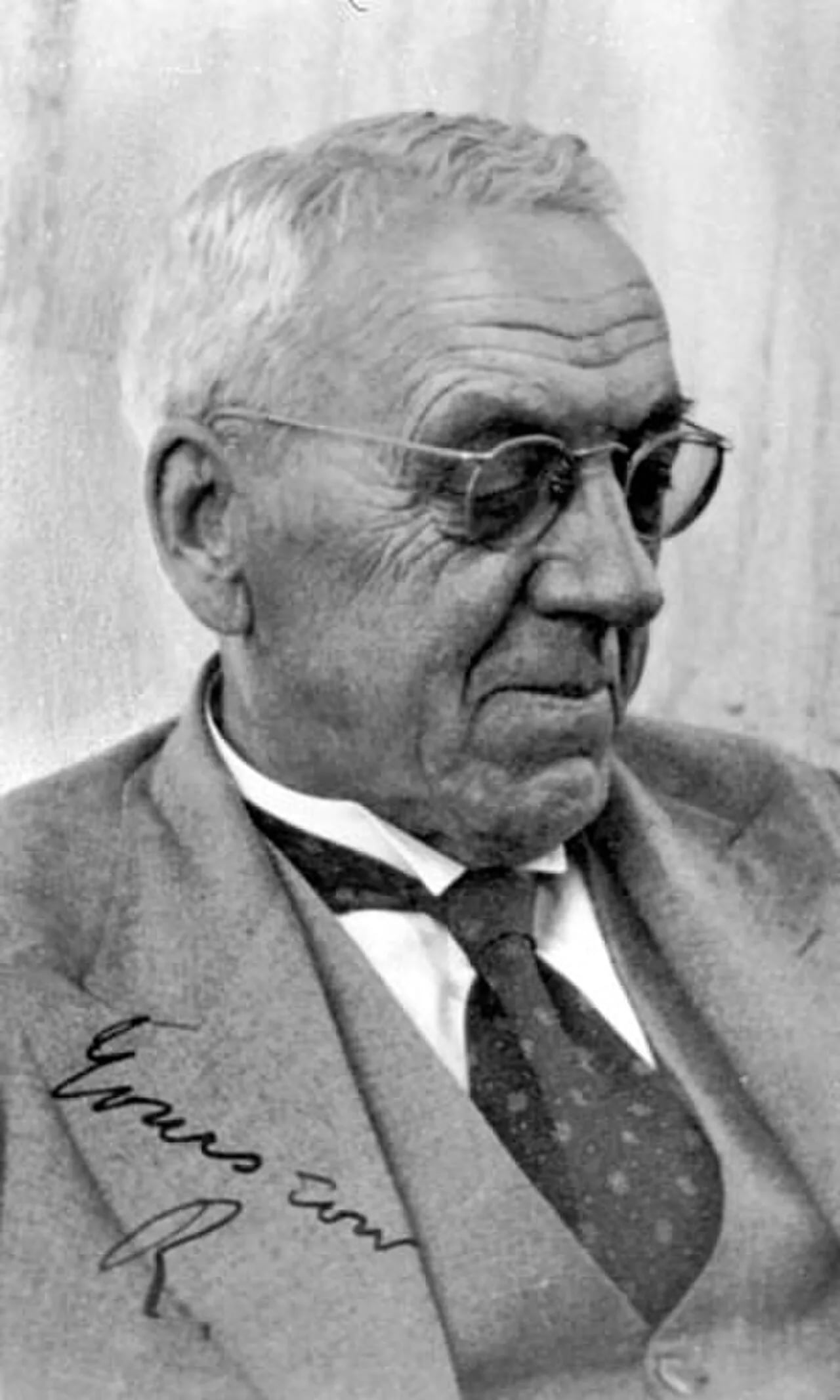 Porträt von Robert Broom (1866–1951) – Gedenkseite