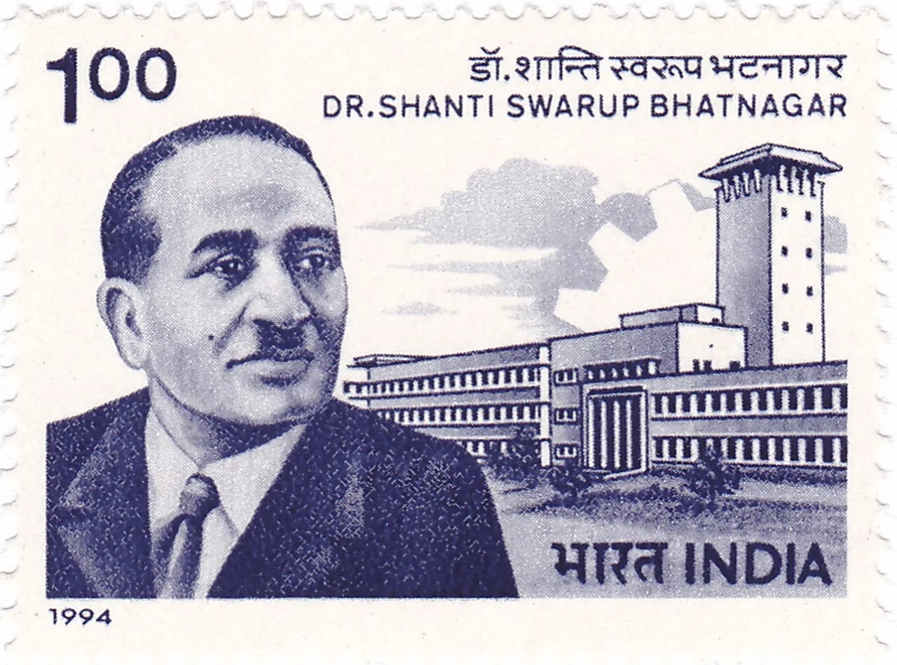 Portrait of Shanti Swaroop Bhatnagar (1894–1955) – memorial page