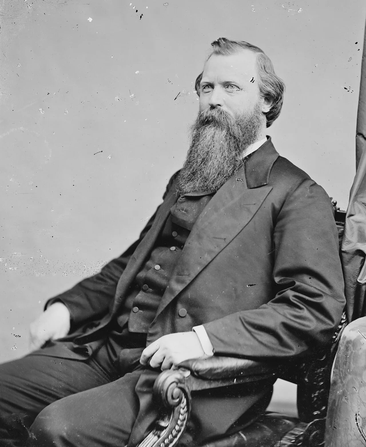 Portrait of William M. Stewart (1827–1909) – memorial page