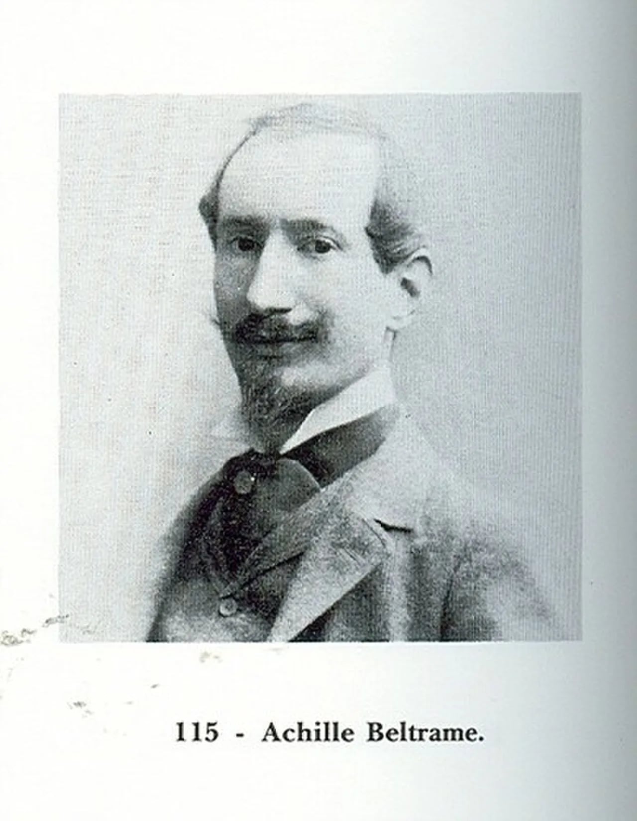 Portrait of Achille Beltrame (1871–1945) – memorial page