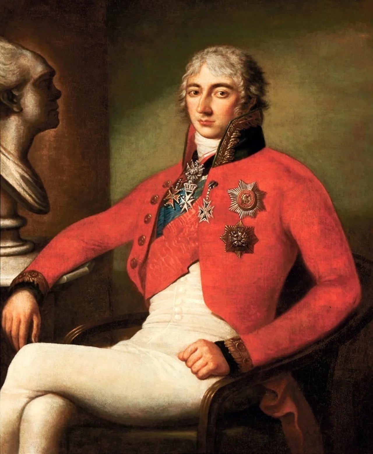 Porträt von Józef August Iliński (1766–1844) – Gedenkseite