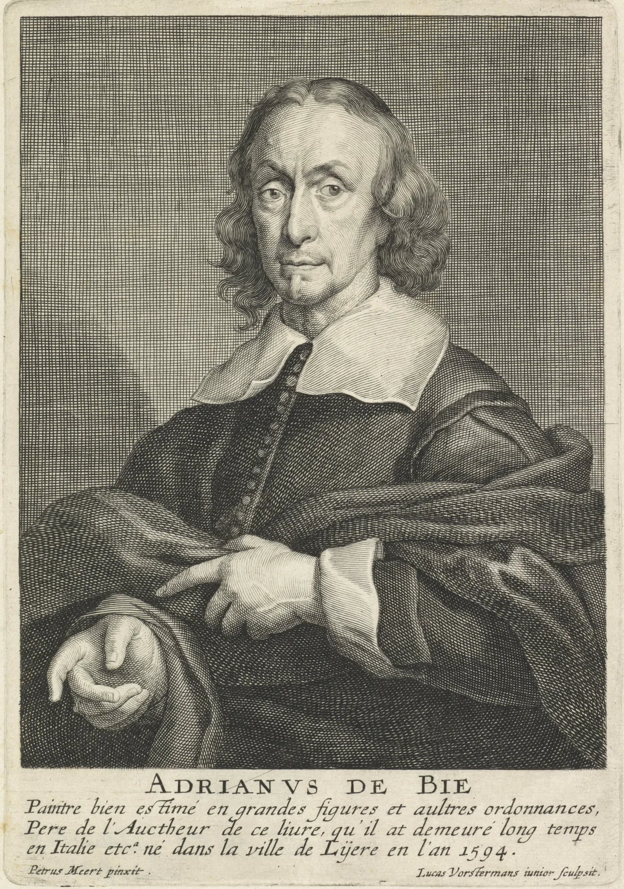 Portrait of Adriaen de Bie (1593–1668) – memorial page