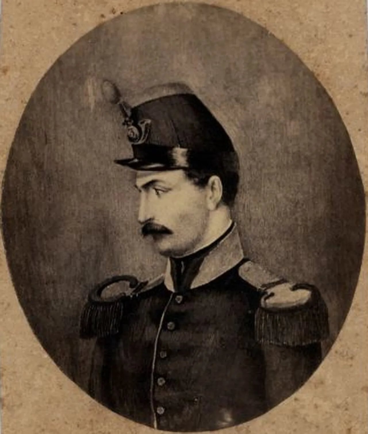 Portrait of Agesilao Milano (1830–1856) – memorial page