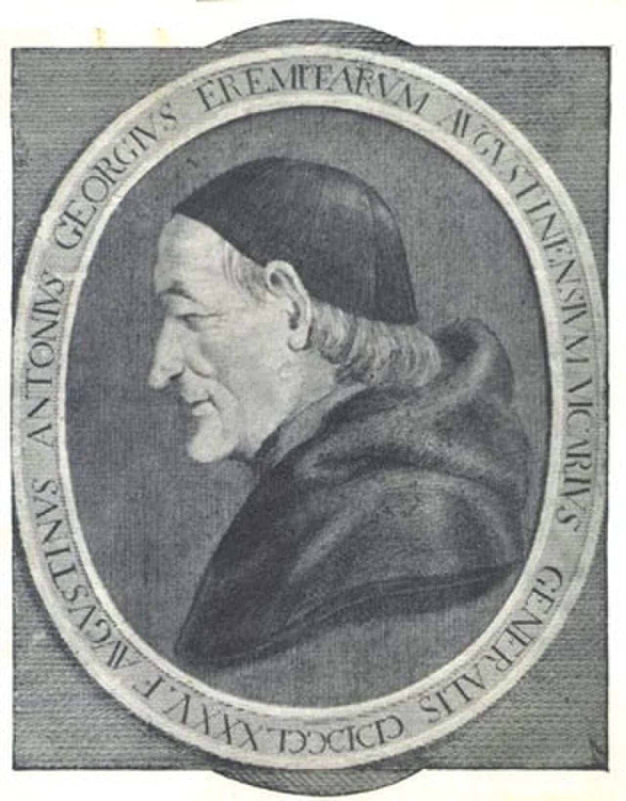 Portrait of Agostino Antonio Giorgi (1711–1797) – memorial page