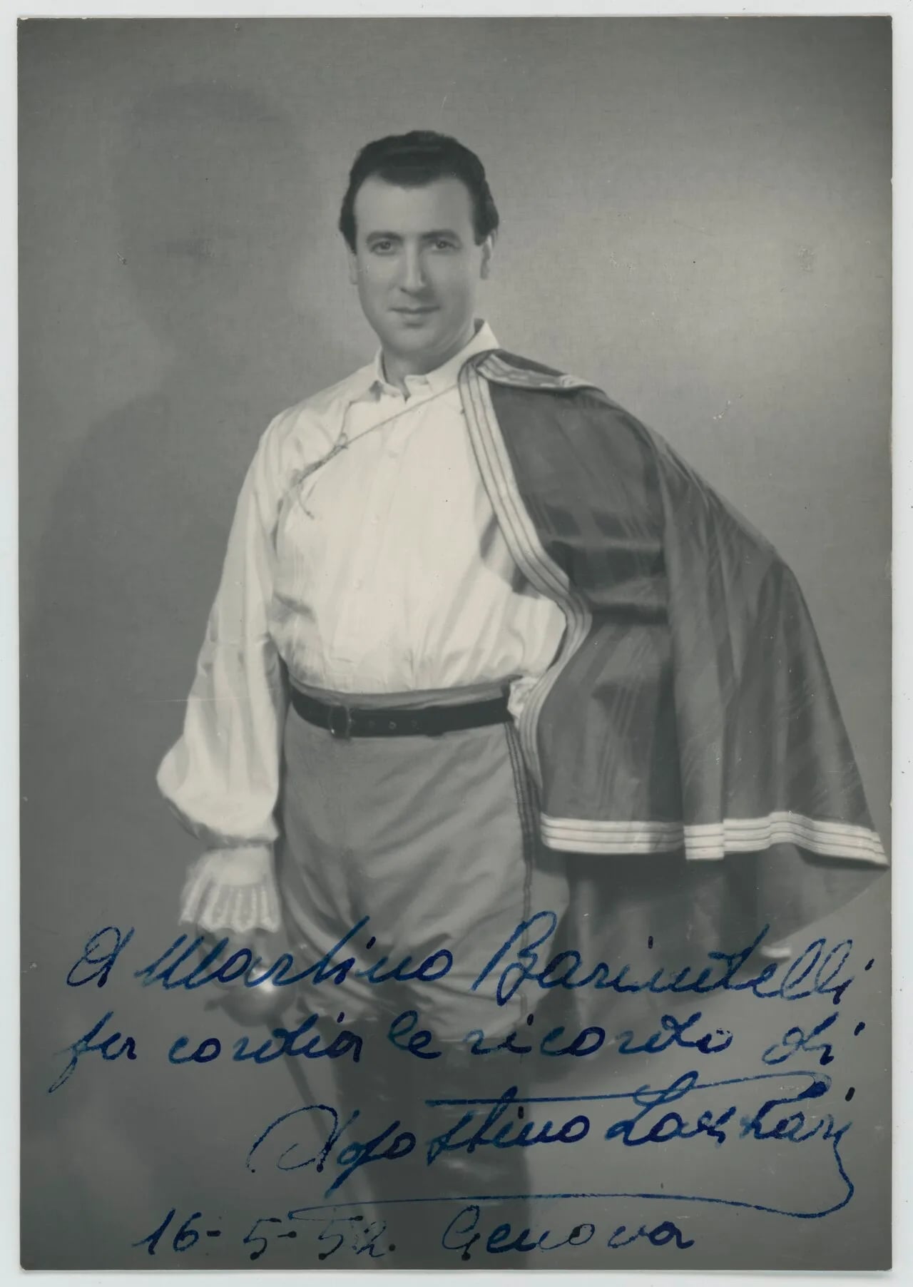 Porträt von Agostino Lazzari (1919–1981) – Gedenkseite