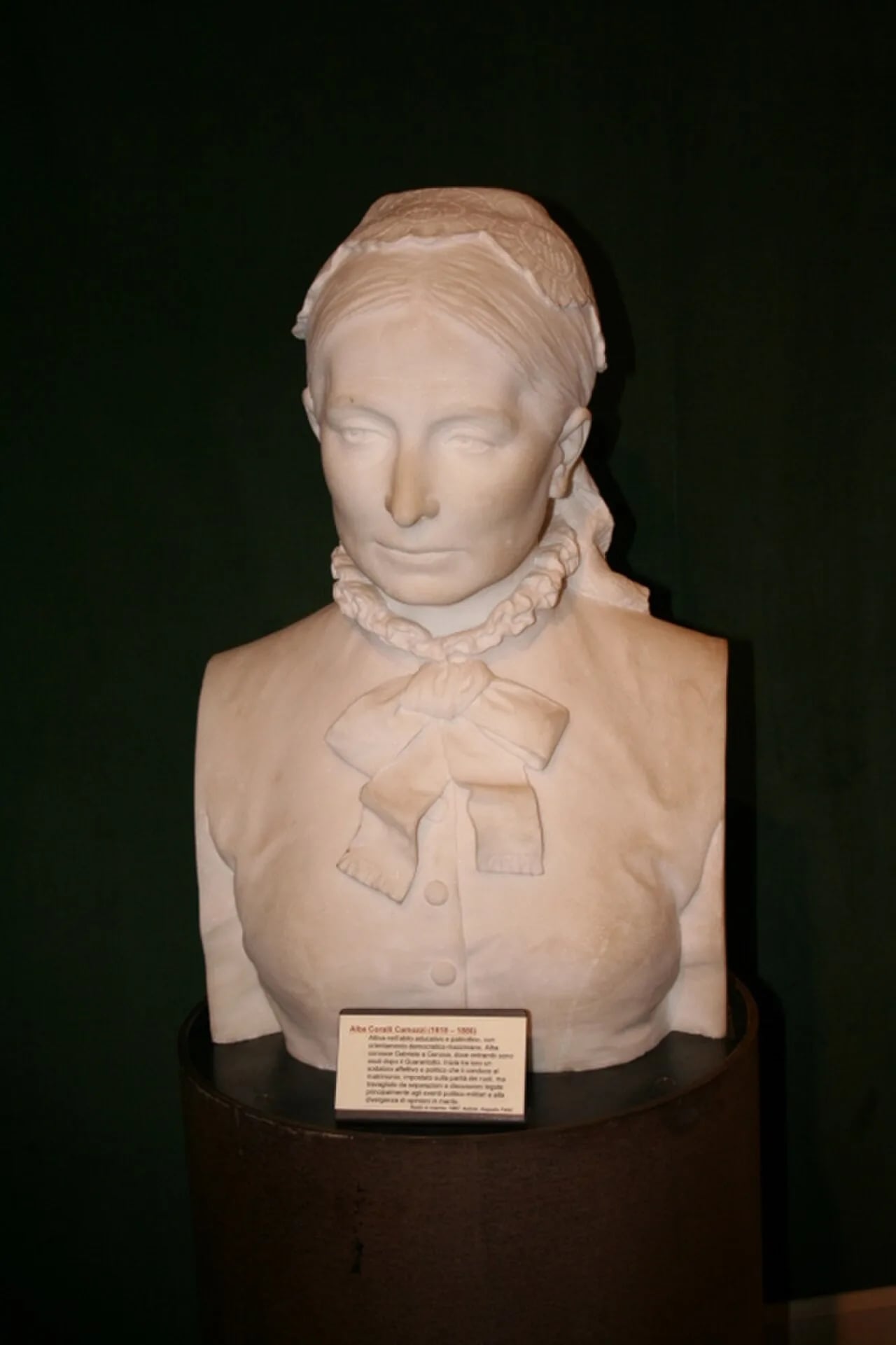 Portrait of Alba Coralli (1818–1886) – memorial page