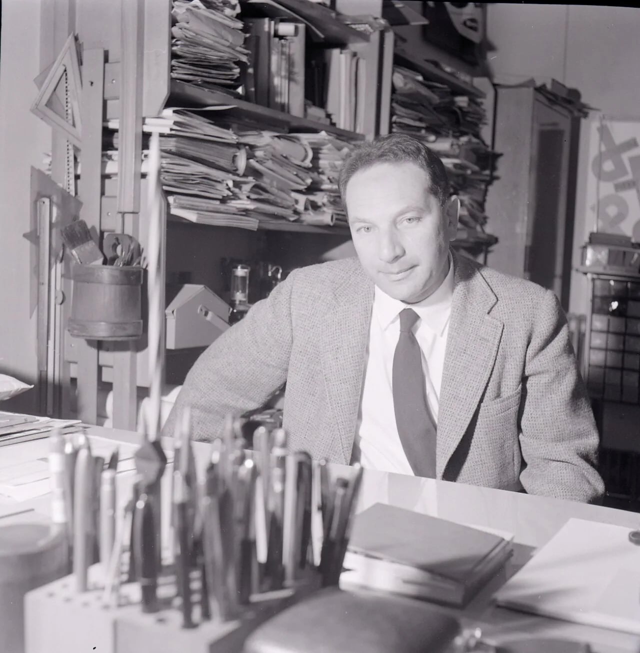 Portrait of Albe Steiner (1913–1974) – memorial page