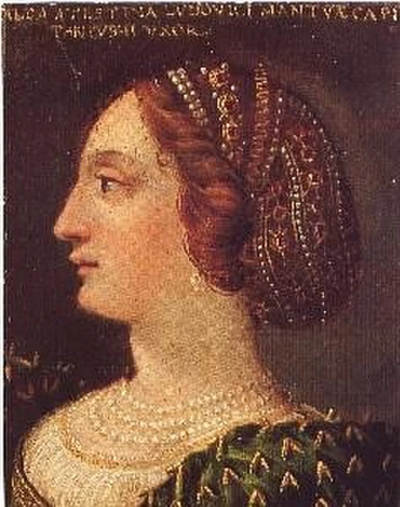 Portrait of Alda d'Este (1333–1381) – memorial page