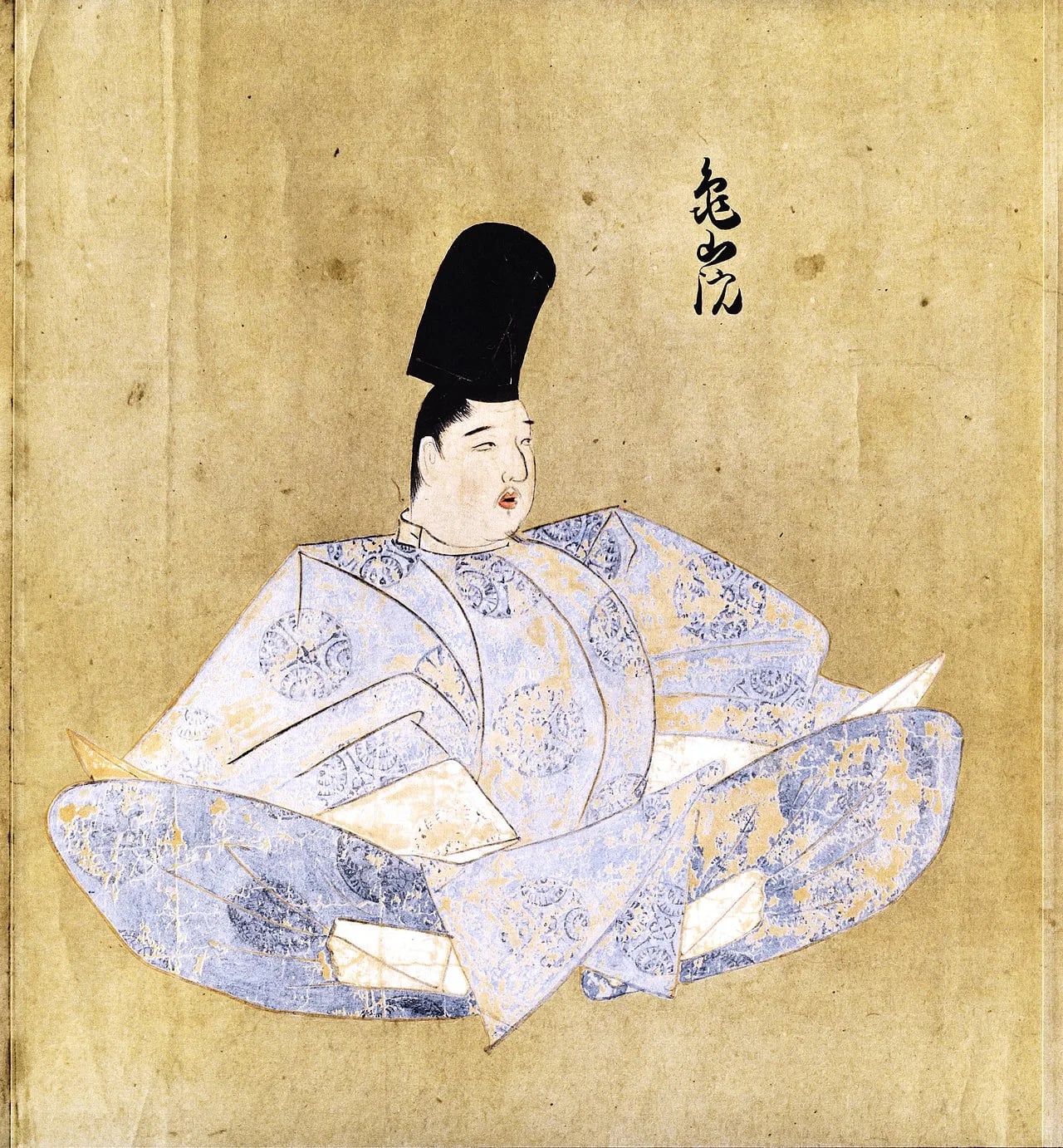 Portrait of Kameyama (1249–1305) – memorial page