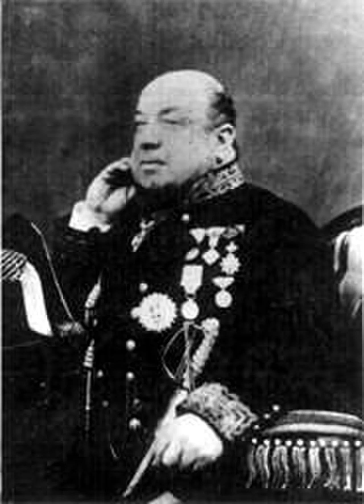 Porträt von Alessandro d'Aste Ricci (1814–1881) – Gedenkseite
