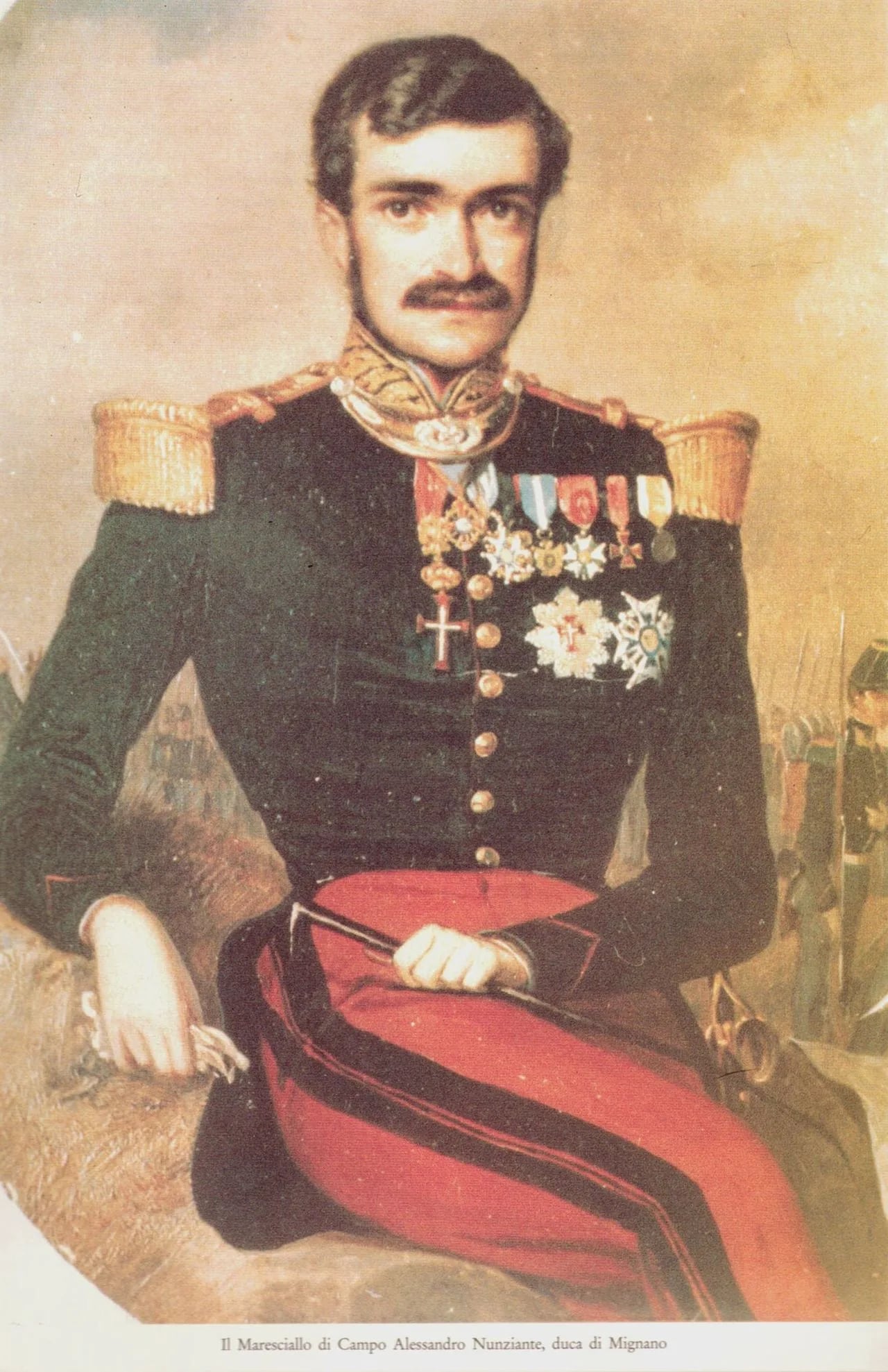 Portrait of Alessandro Nunziante (1815–1881) – memorial page
