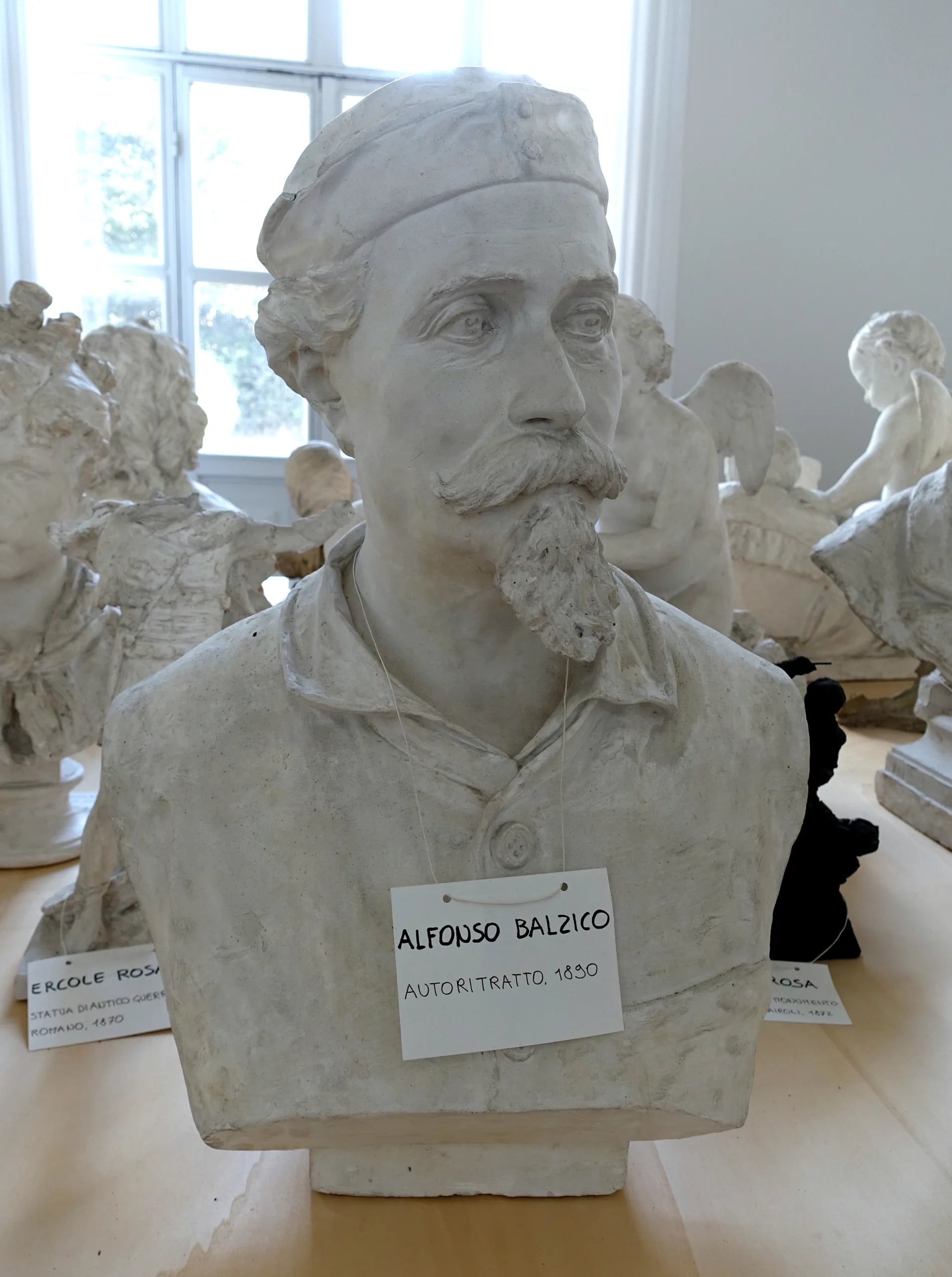Portrait of Alfonso Balzico (1825–1901) – memorial page
