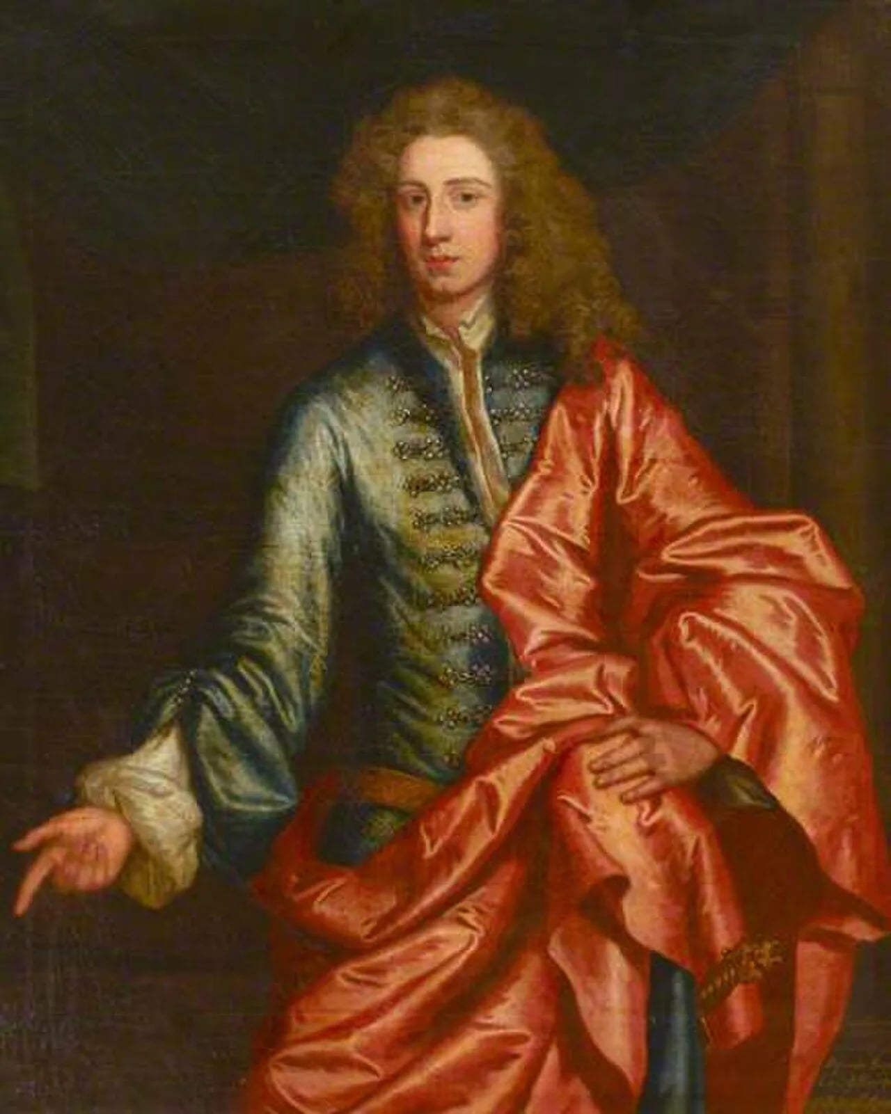 Porträt von Algernon Seymour, 7. Duke of Somerset (1684–1750) – Gedenkseite