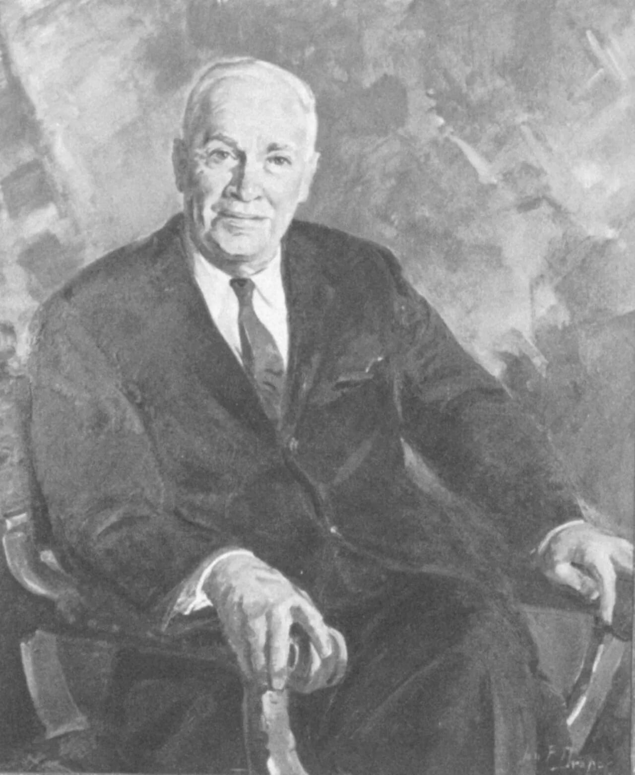 Porträt von Luther Hodges (1898–1974) – Gedenkseite