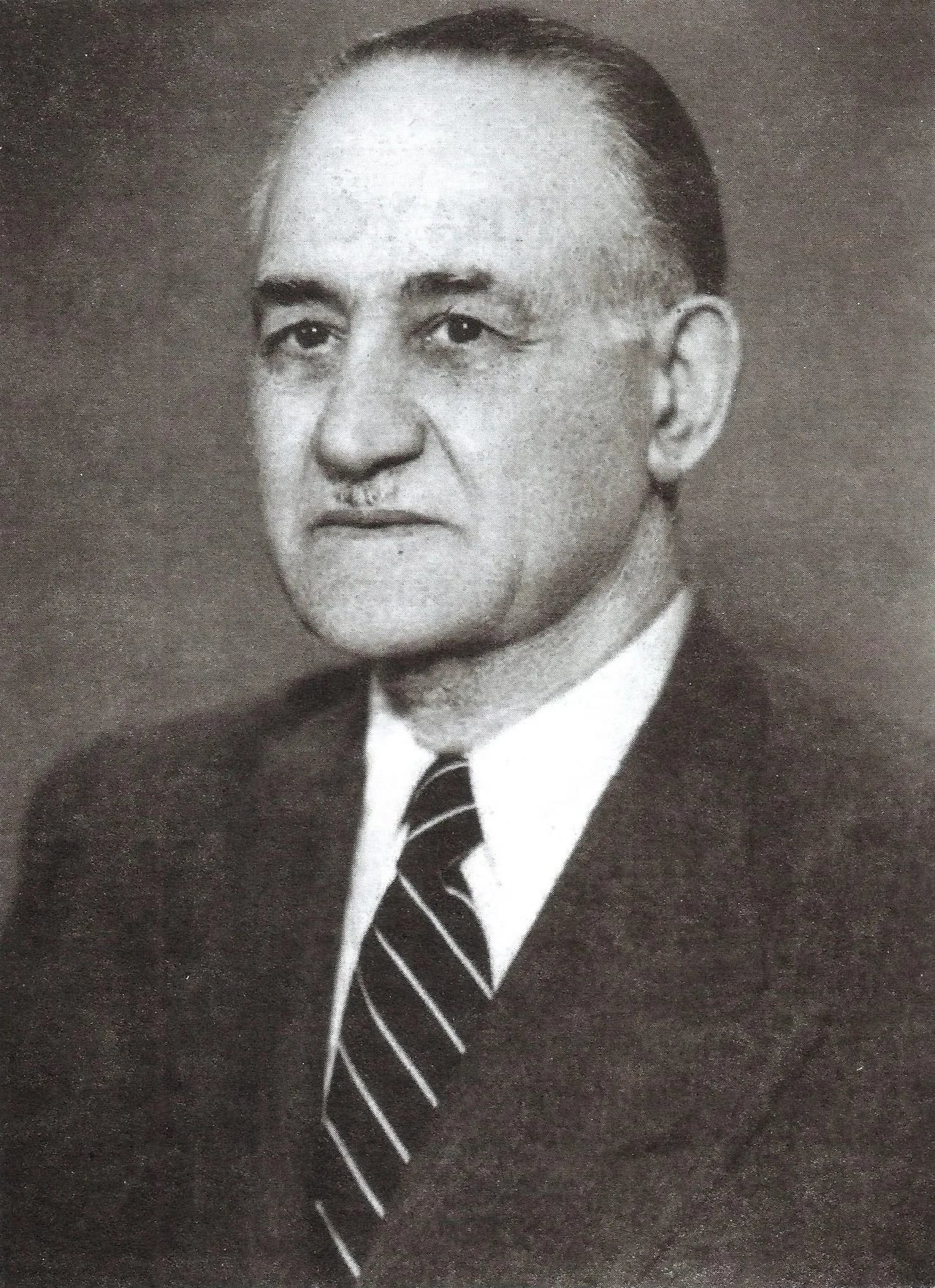 Porträt von Mahammad Amin Rasulzade (1884–1955) – Gedenkseite