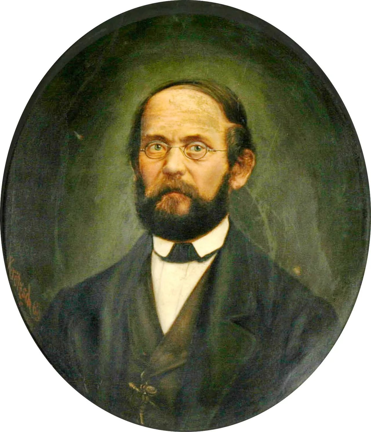 Portrait of Adolf Eltzner (1816–1891) – memorial page