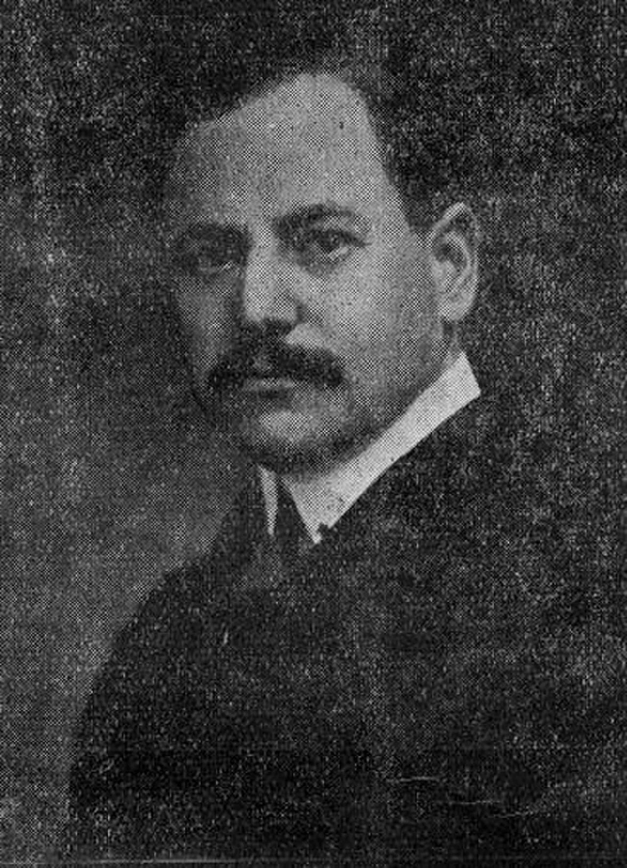 Portrait of Andreas Andreadis (1876–1935) – memorial page