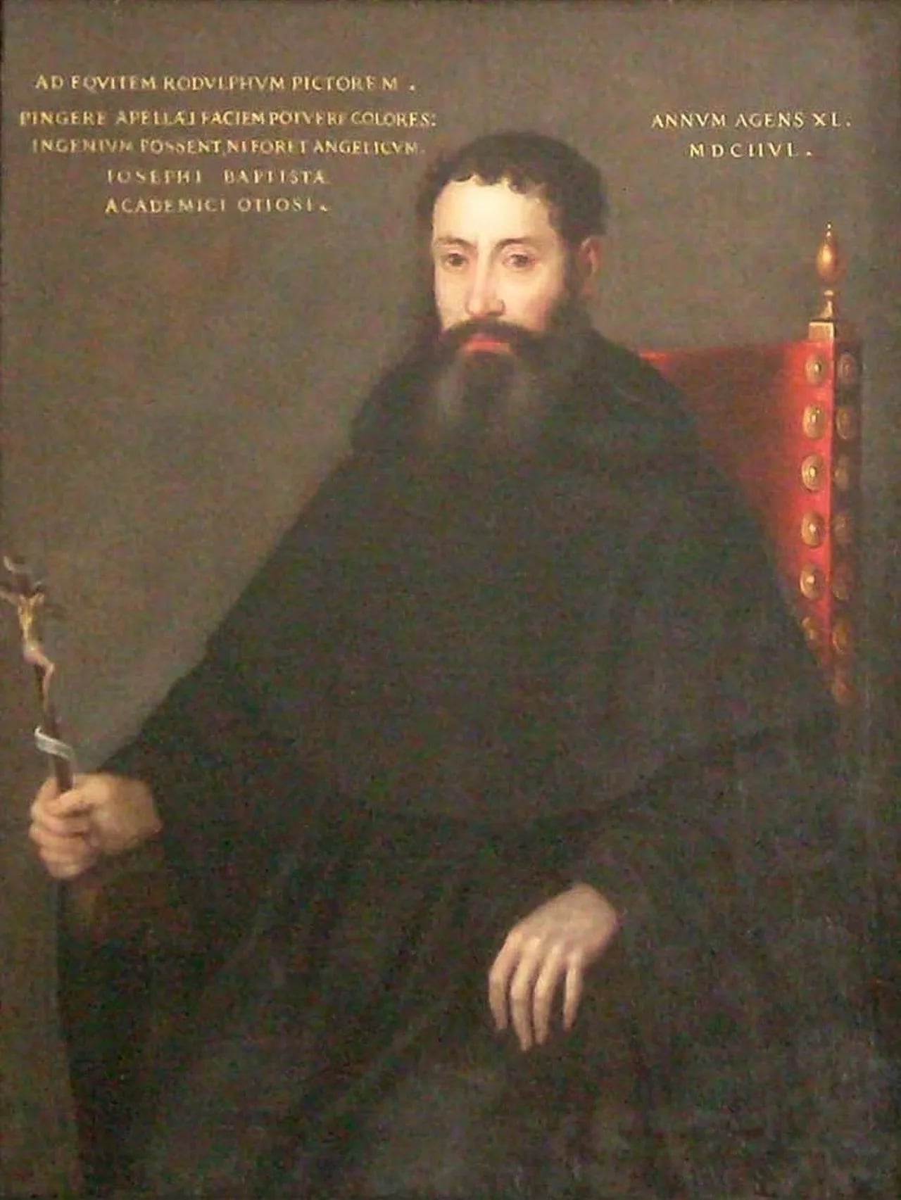 Porträt von Angelico Aprosio (1607–1681) – Gedenkseite