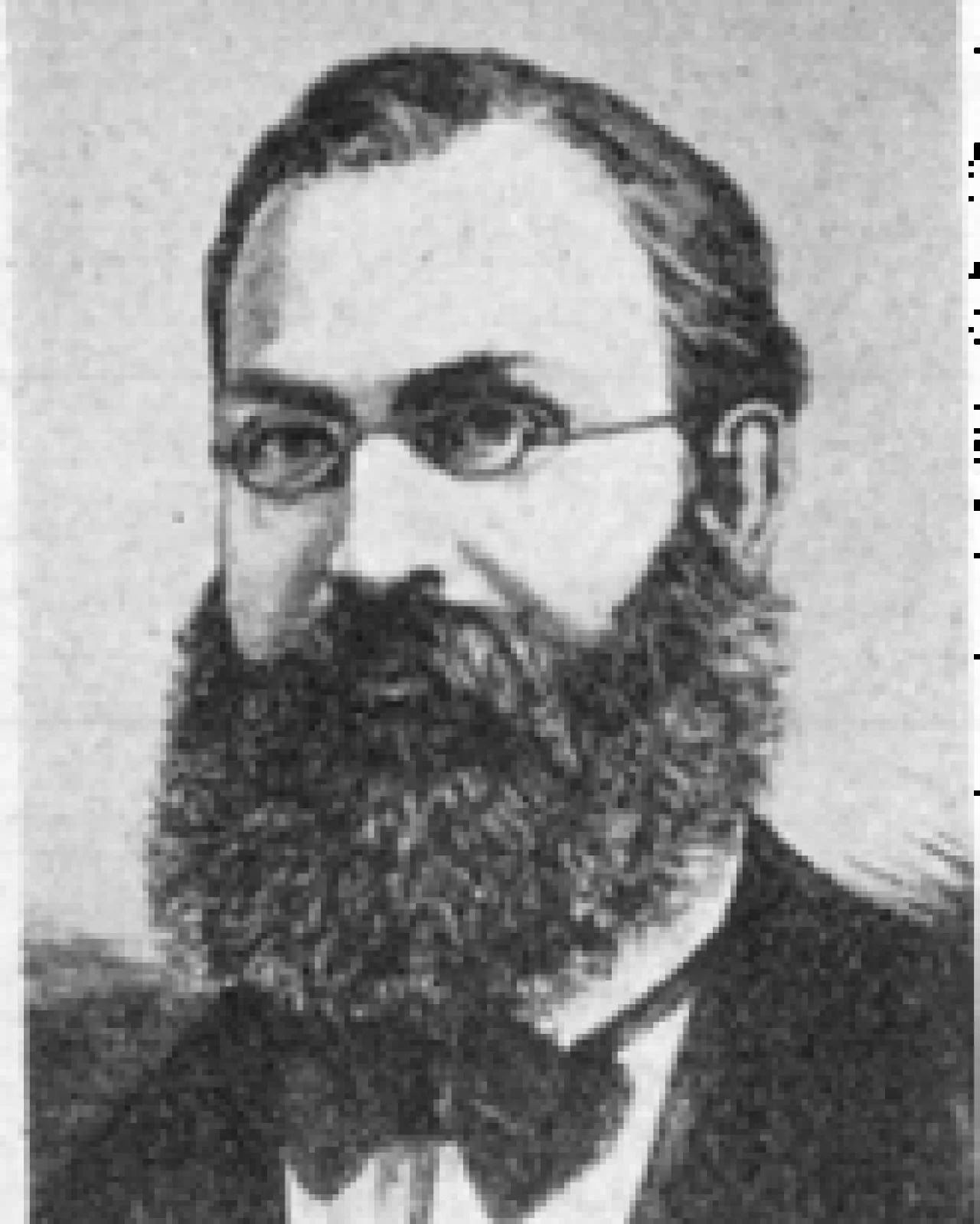 Porträt von Angelo Bargoni (1829–1901) – Gedenkseite