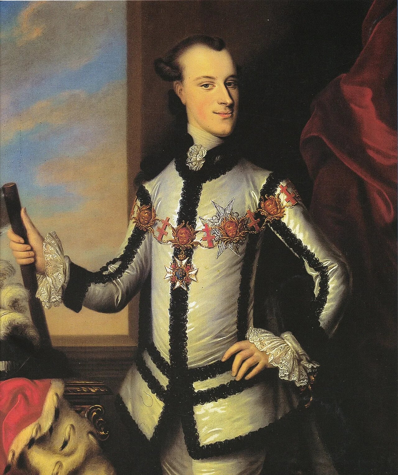 Porträt von Adolf Friedrich IV. (1738–1794) – Gedenkseite
